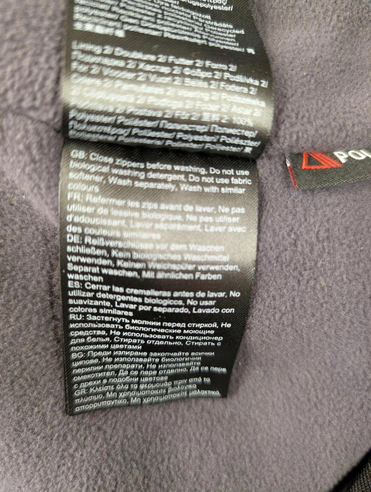 Musto Snugs Jacket XL Men Fleece Lined Black Zip Ocean Engineered Waterproof