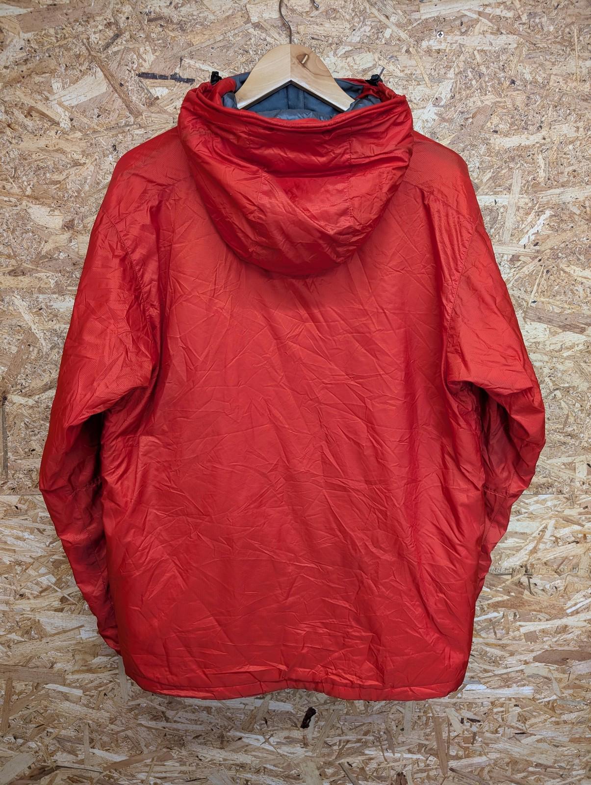 Rab Generator Alpine Jacket Mens Large Hooded Outdoor Hiking Red Pertex QIN-20