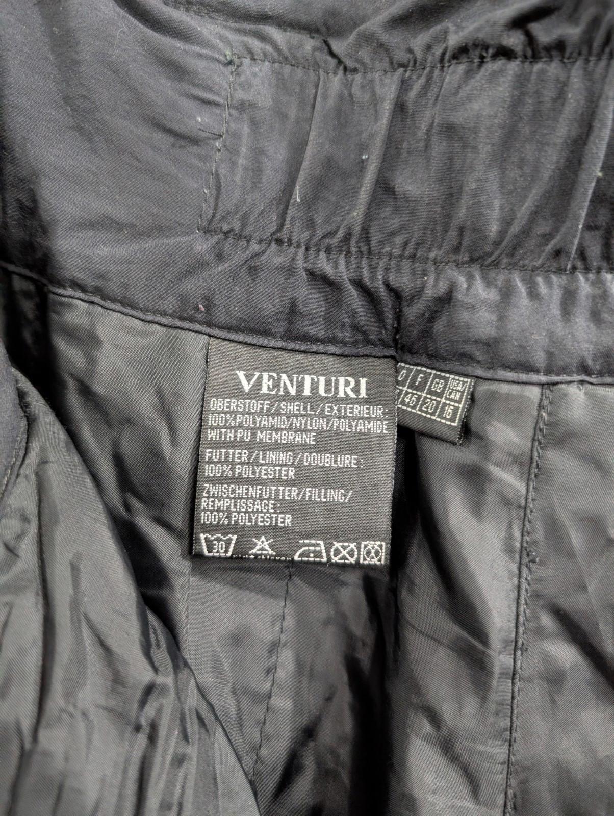 Schöffel Venturi Ski Trousers W32 W34 L30 Black Waterproof Snow Pants Salopettes