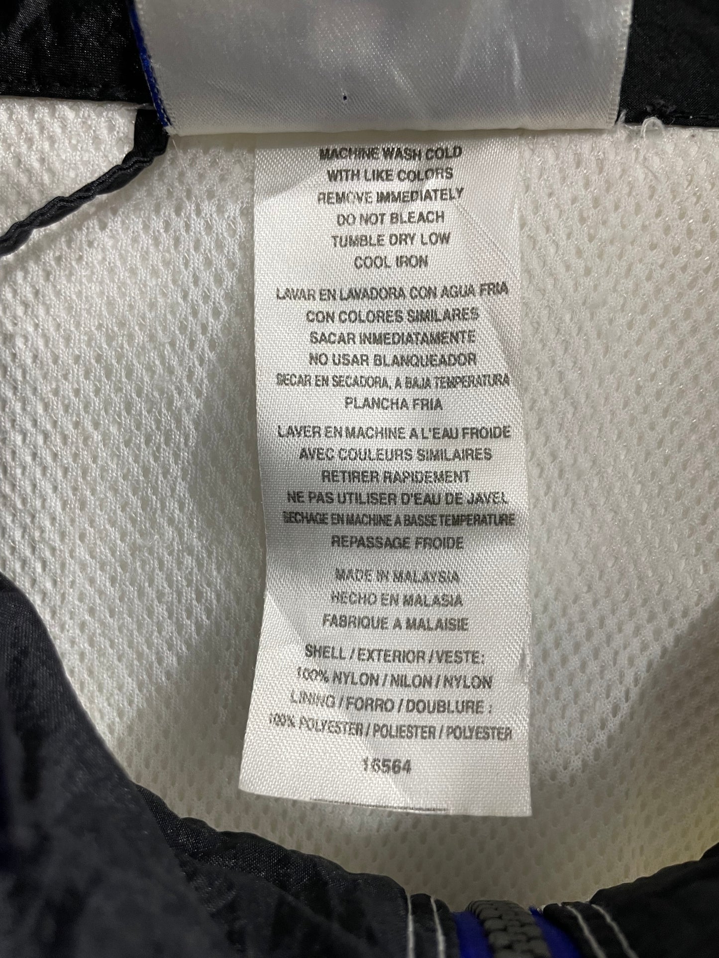 Adidas Windbreaker Shell Track Jacket 90s Vintage Pullover Purple Mens Large