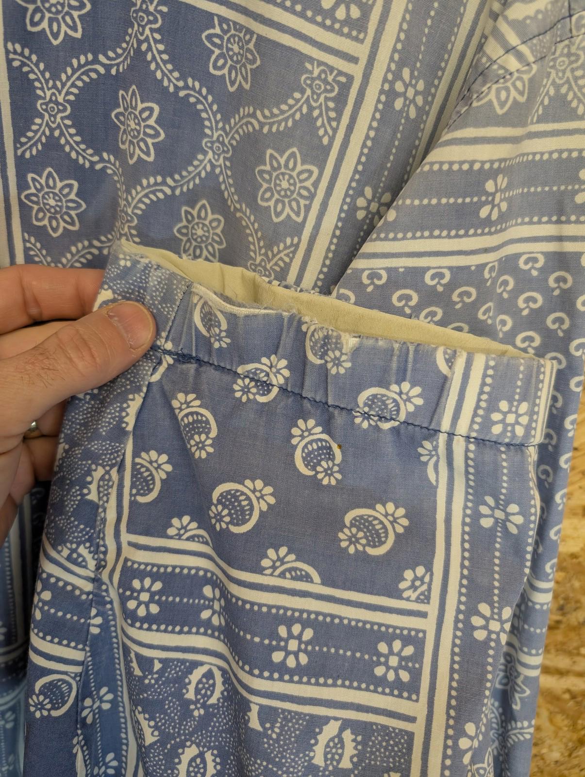 United Colours of Benetton Jacket XL-2XL 46 Men Aztec Hooded Cotton 90s Italy