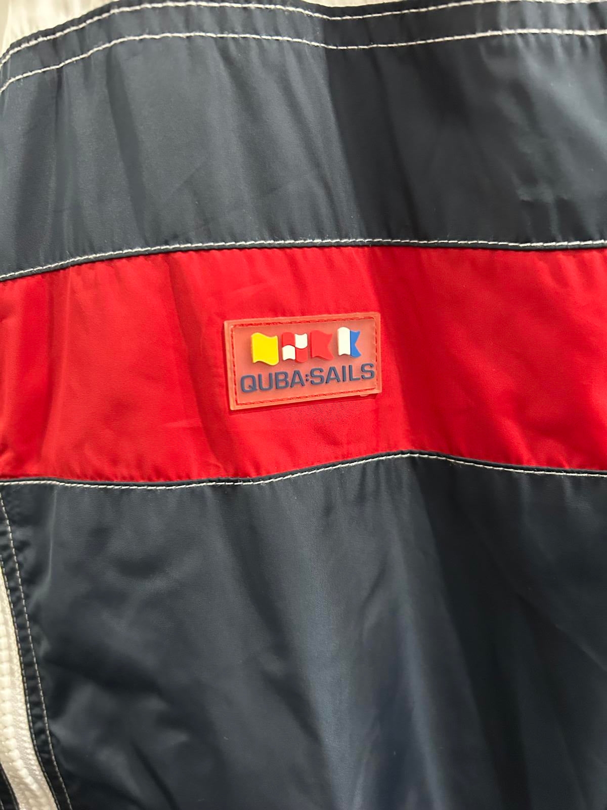 Quba Sails Jacket Mens Size Large X-Series Nautical Heritage Waterproof Jacket
