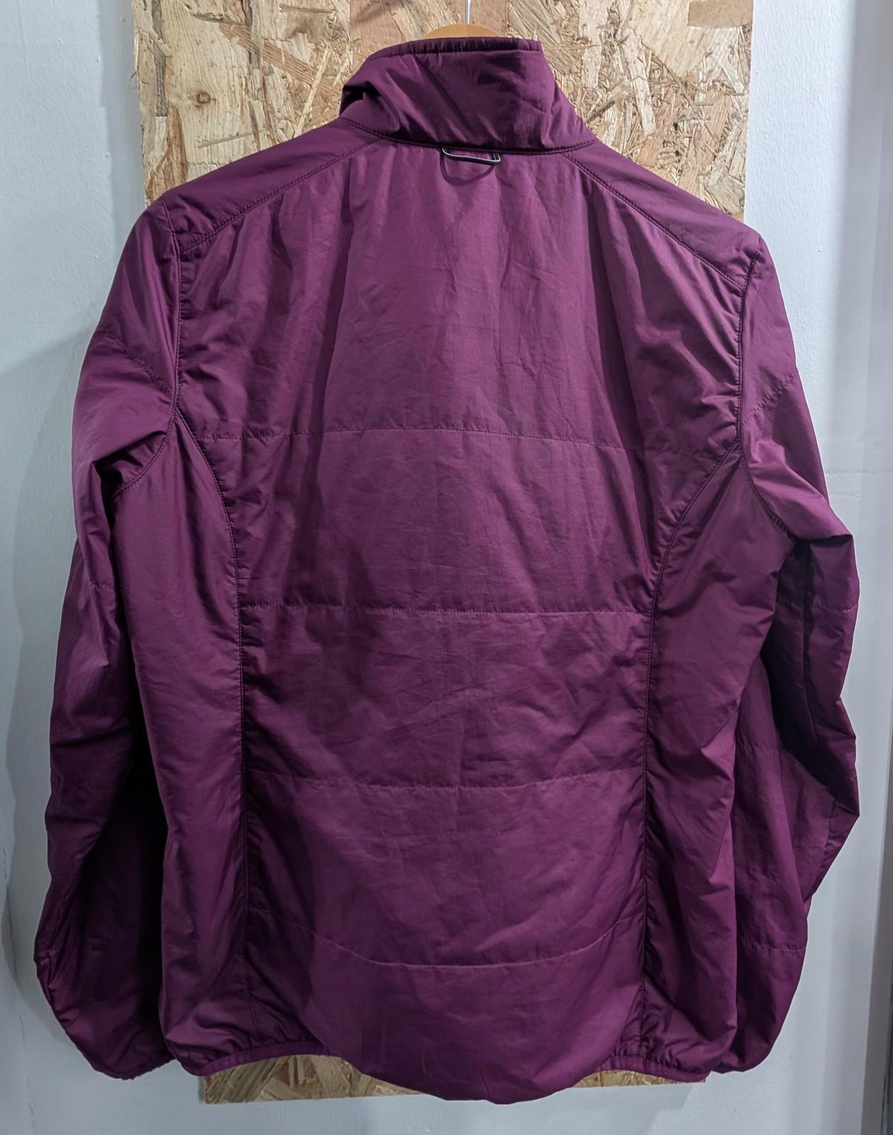 North Face Puffer Jacket Womens Size Medium Mid-Length Insulated Purple Cherry