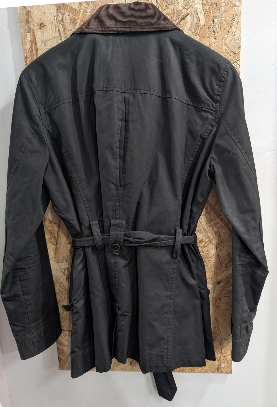 Timberland Women's Jacket XL Corduroy Collar Black Pockets Outdoor