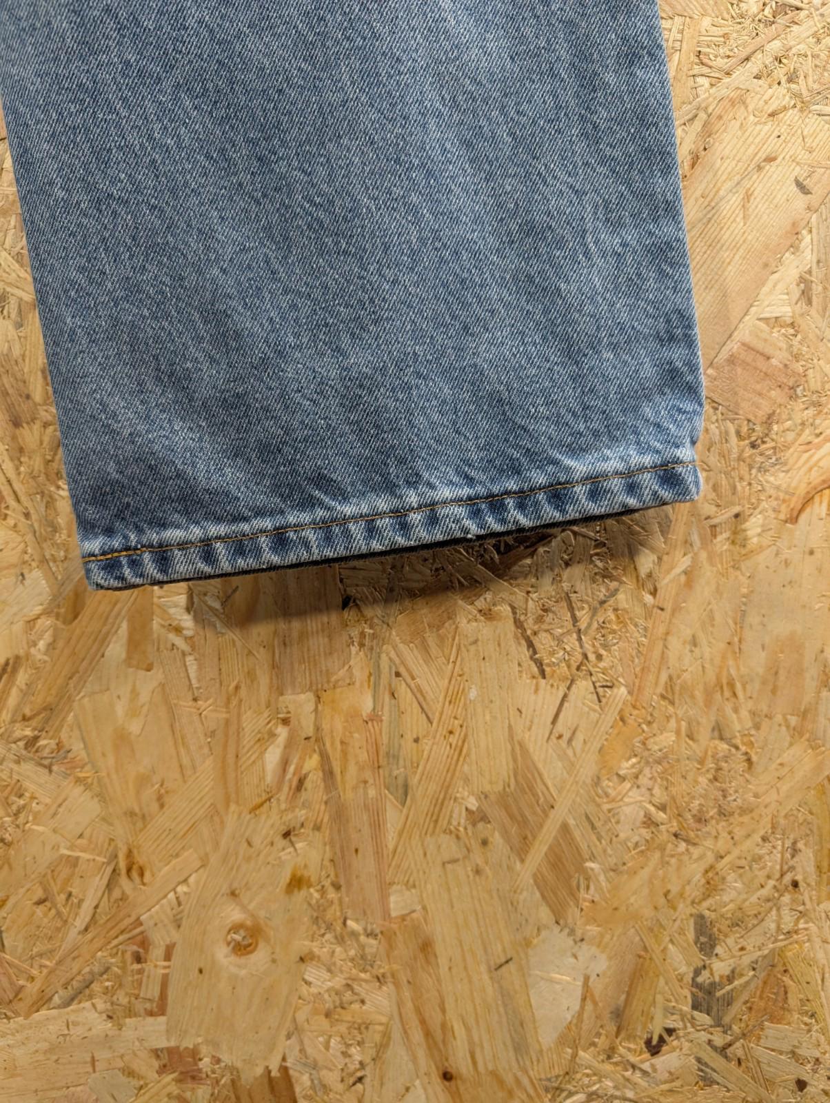 Levis 617 Jeans W38 L30 Canada Made Orange Tab Vintage 90s Blue Denim Zip Fly
