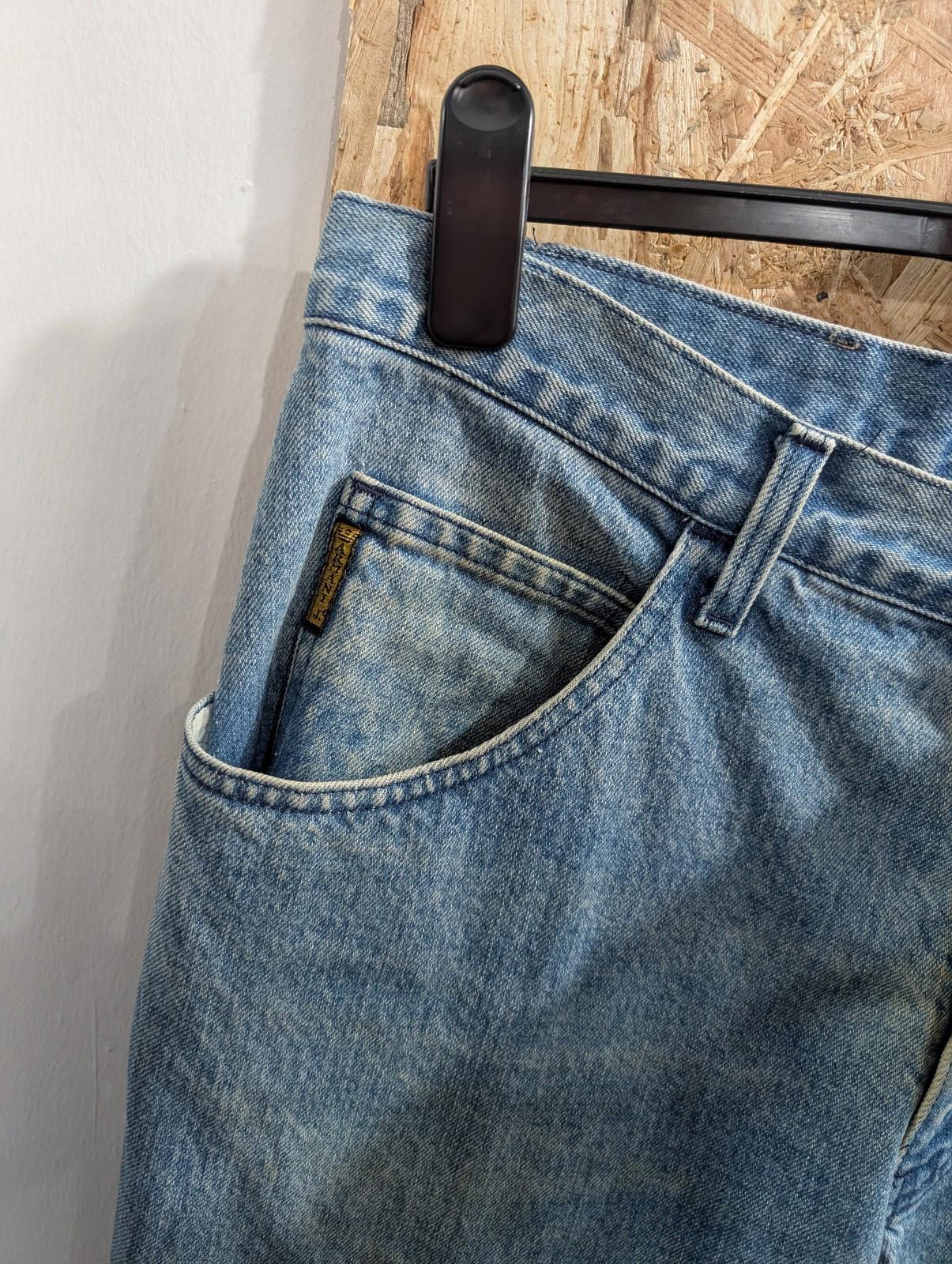 Armani Jeans Mens Size W34 L29 Vintage 90s Stonewashed Blue Denim Straight Leg