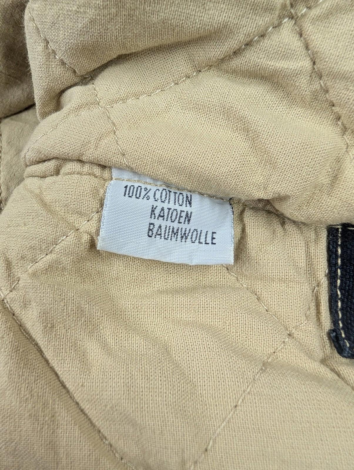 Scotch & Soda Canvas Chore Jacket L-XL Men Padded Heavyweight Navy Vintage 90s