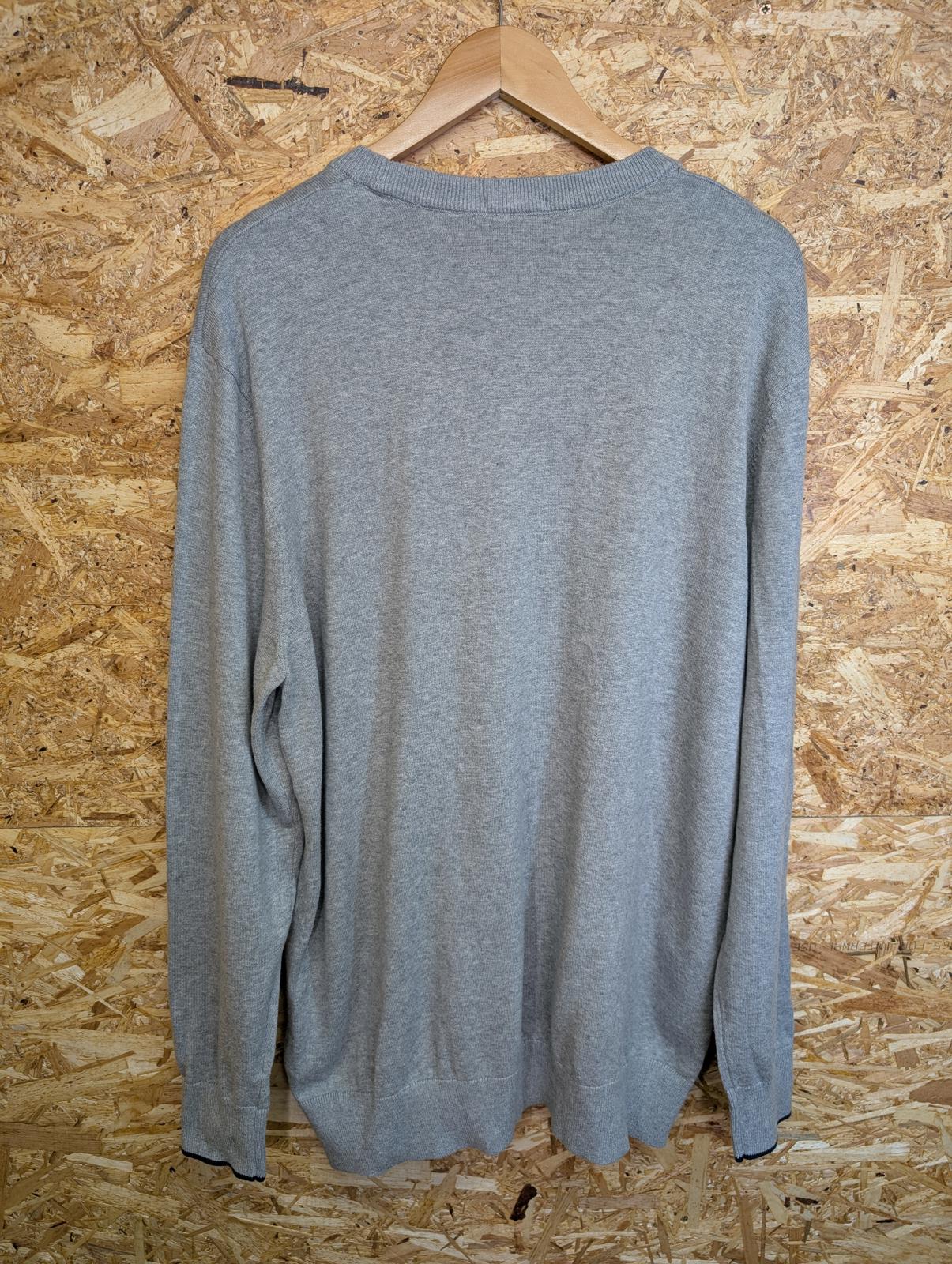 Timberland Grey Jumper Mens XL Sweater Crew Neck 100% Organic Cotton New