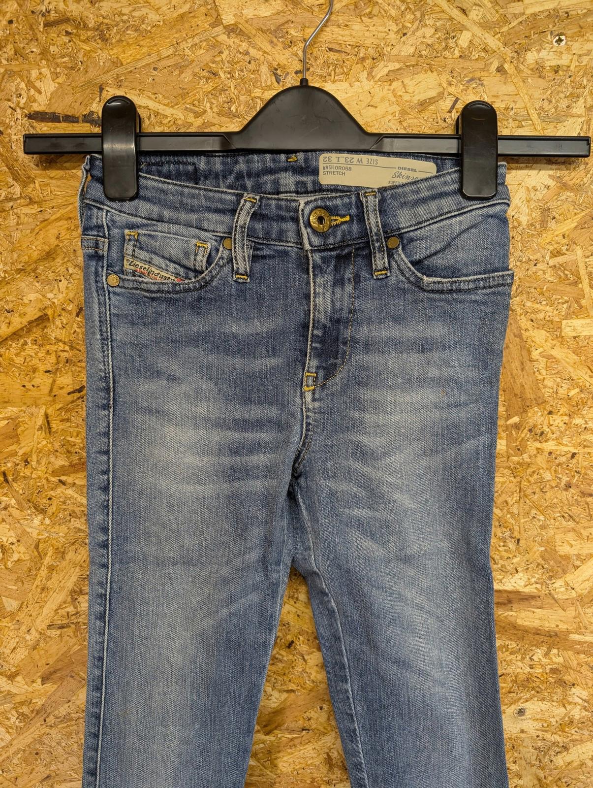 Diesel Skinzee Skinny Jeans W23 Women Skinny Slim Fit Alston Stretch Blue Tall