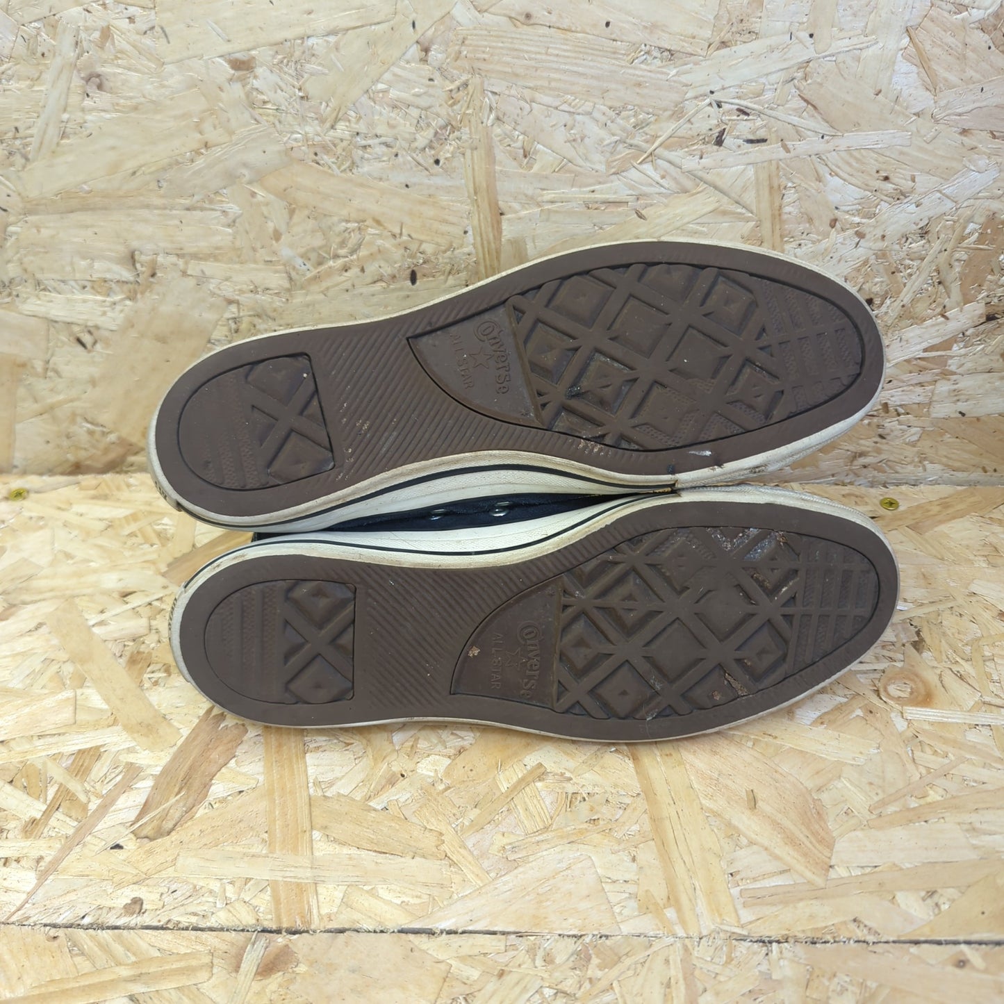 Converse Chuck Taylor All Star Hi Blue Navy White Suede High Top Uk 9 Eur 43