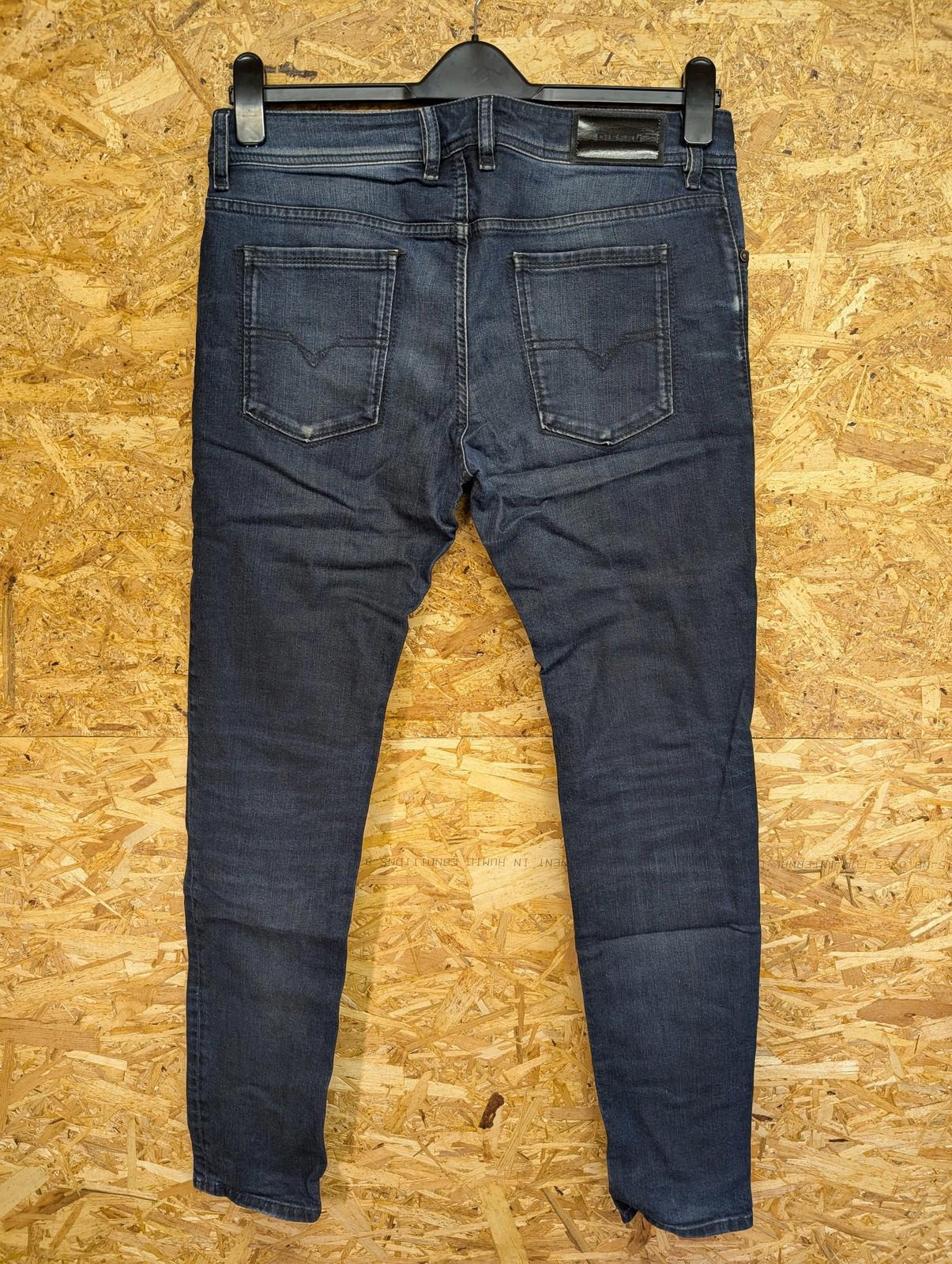 Diesel Sleenker Jeans W32 L32 Men Slim Dark Wash Navy Blue Indigo 08420 Skinny