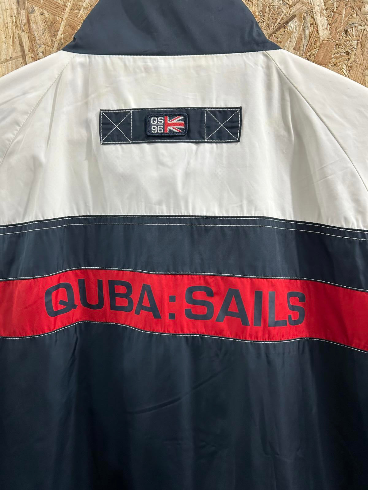 Quba Sails Jacket Mens Size Large X-Series Nautical Heritage Waterproof Jacket