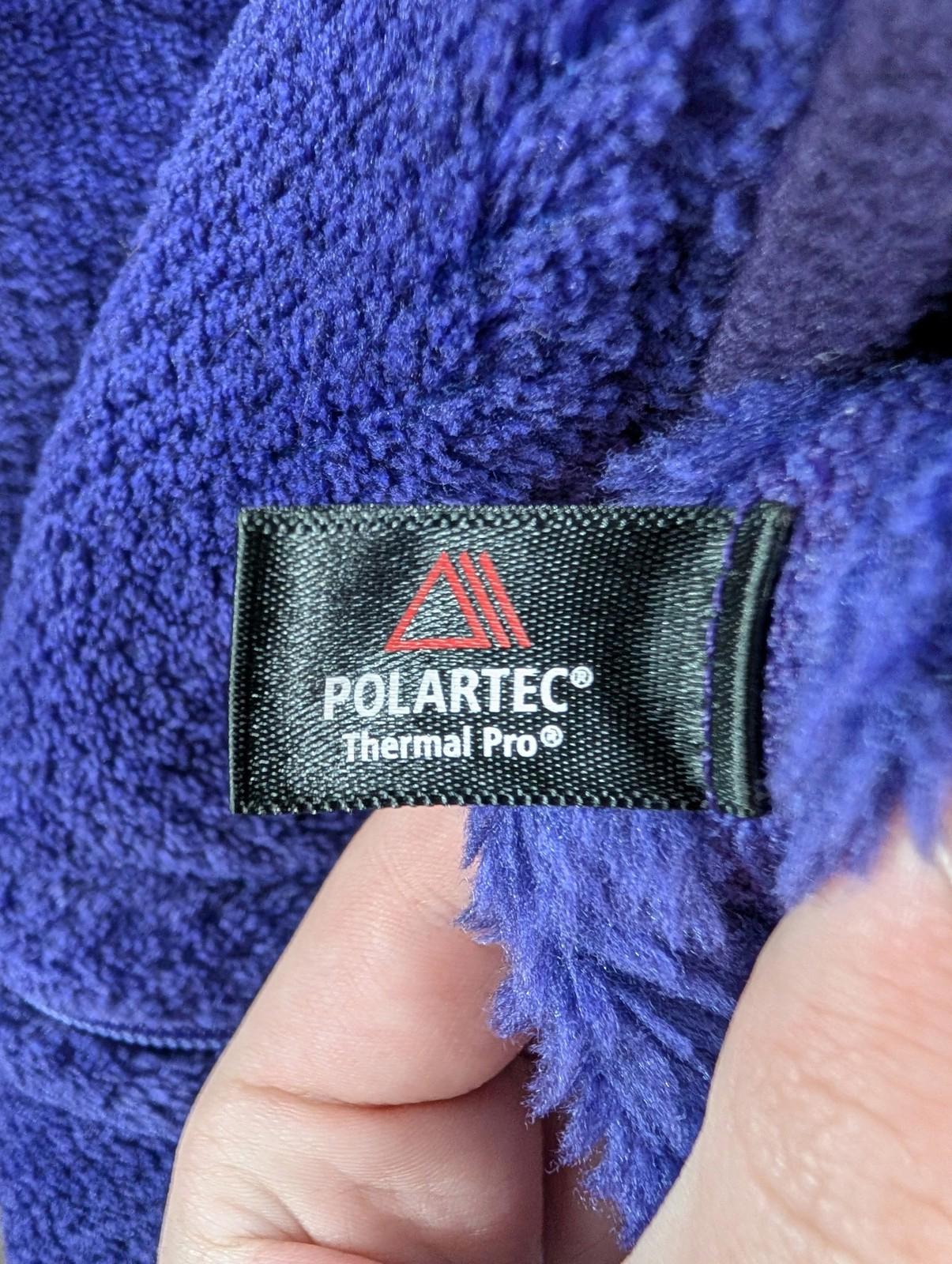 Patagonia Re-Tool Vest Small Women Polartec Fleece Gilet Thermal Purple