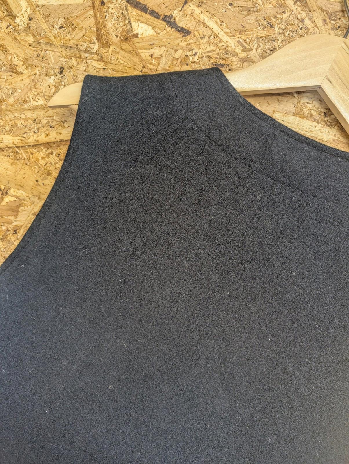 Filson Mackinaw Vest XL 44 Navy Blue Green Wool USA Waistcoat Gilet Body Warmer