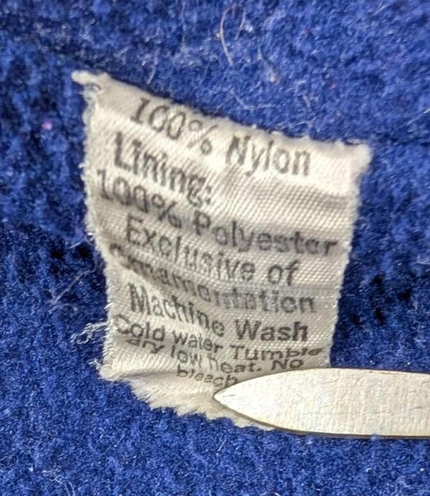Vintage Patagonia Fleece Jacket XL Men Zip Synchilla Blue Navy Nylon 80s USA