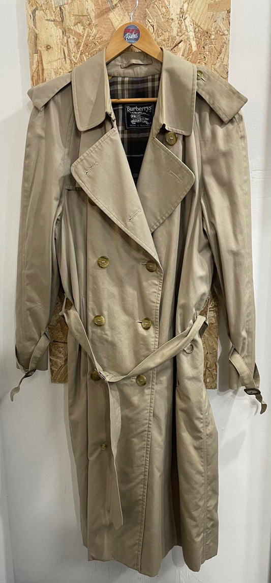 Burberry Trench Coat Size 2XL 50 Mac Long Traditional Nova Style G91A