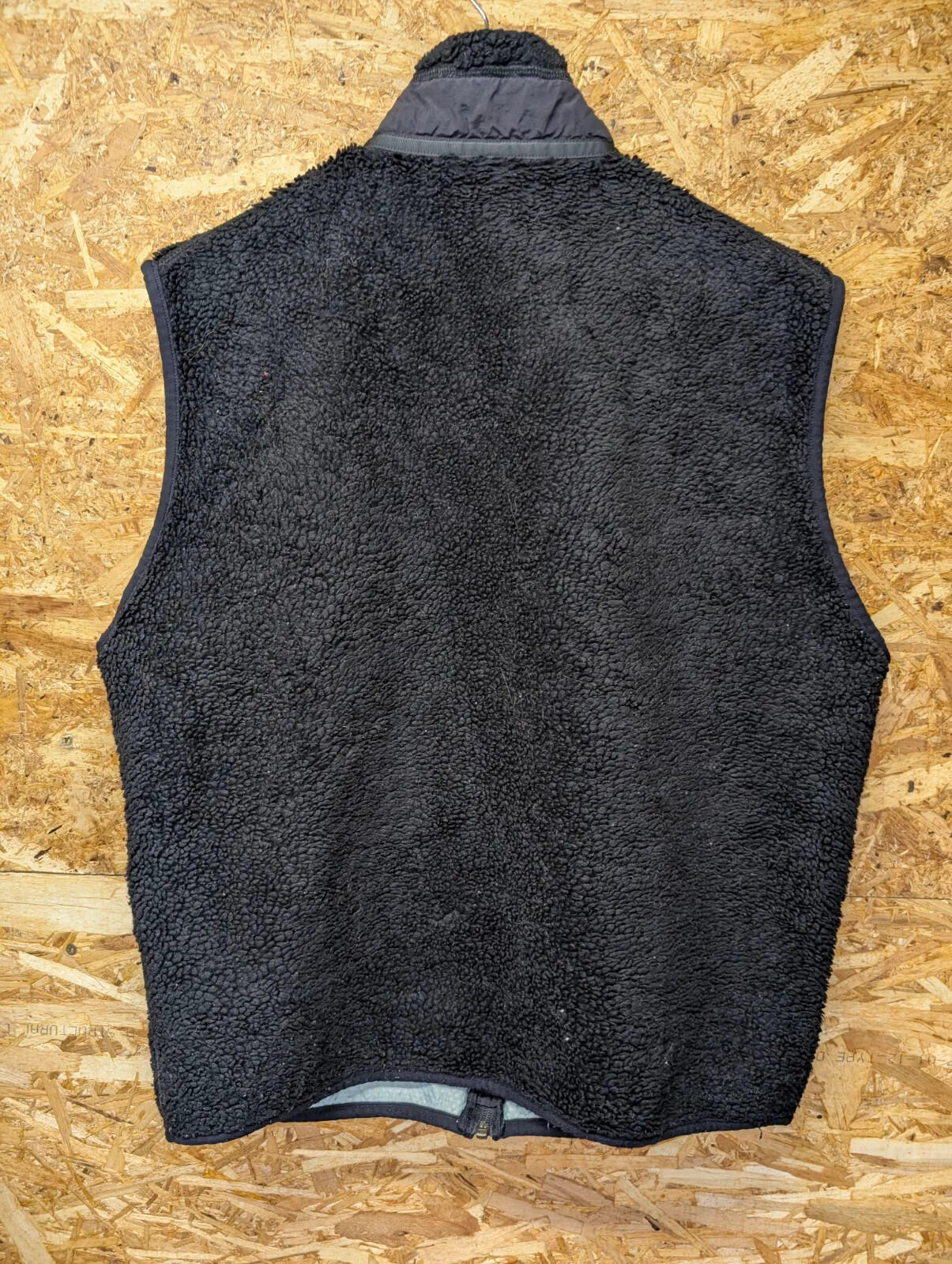 Patagonia Retro-X Pile Fleece Men XL Vest Zip Black Gilet Bodywarmer USA