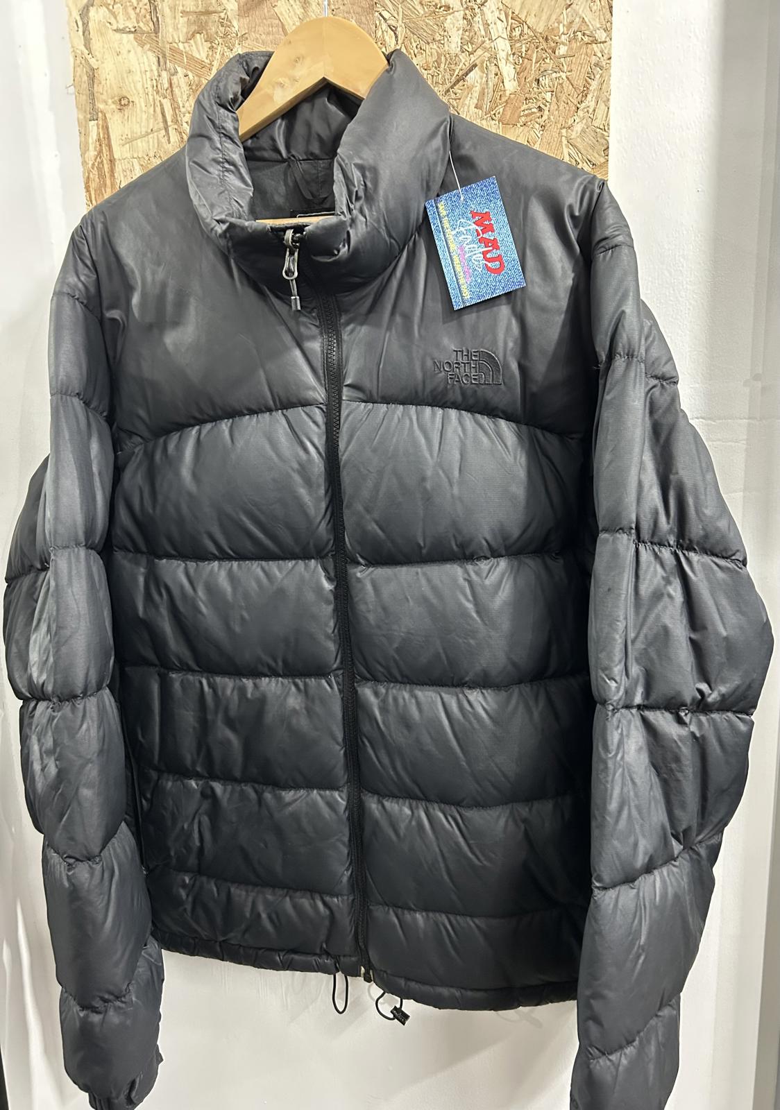 TNF North Face Nuptse 700 Mens Size Large UK Goose Down Puffer Jacket Black