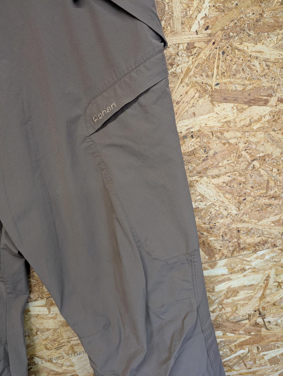 Rohan Trailblazers W38 Beige Grey Hiking Trousers Cargo Walking Stretch
