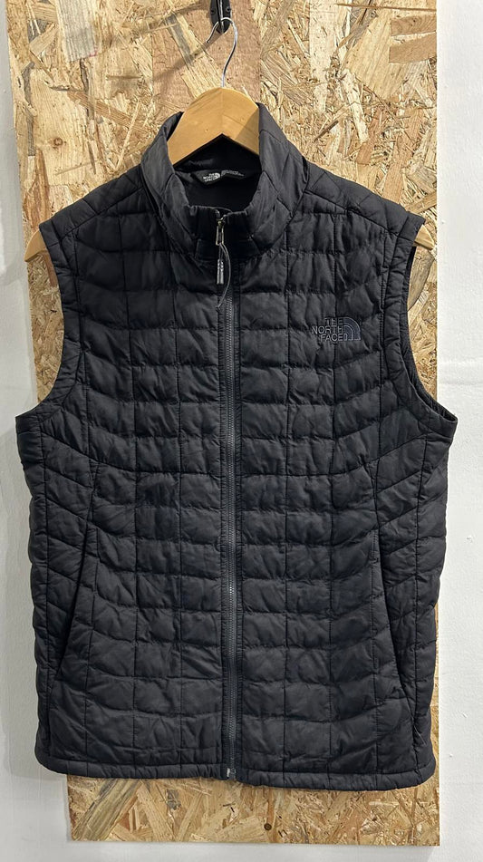 North Face Mens Size Small TNF Thermal Insulation Black Puffer Gilet Bodywarmer