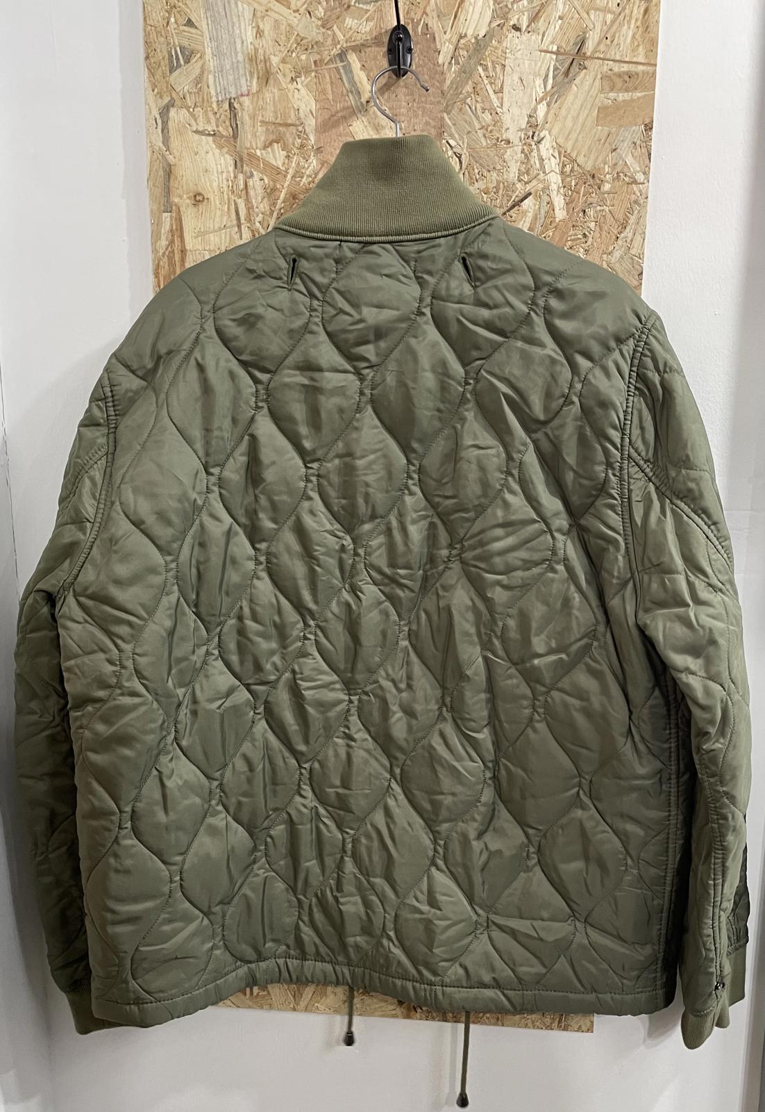 Levis M65 Bomber Jacket Liner XL Padded Utility Hooded Khaki Green