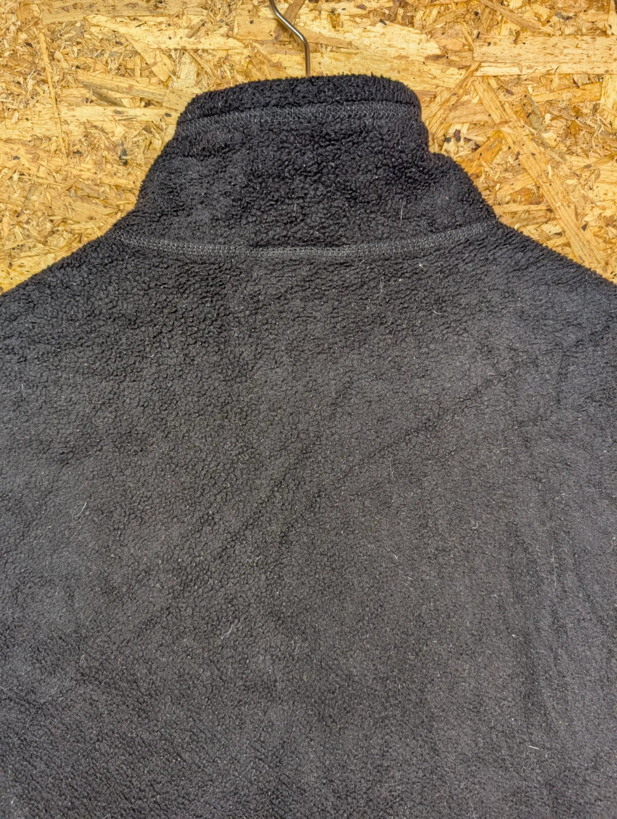 Patagonia Synchilla Fleece Vest Mens Large Black Full Zip Hiking Walking Gilet