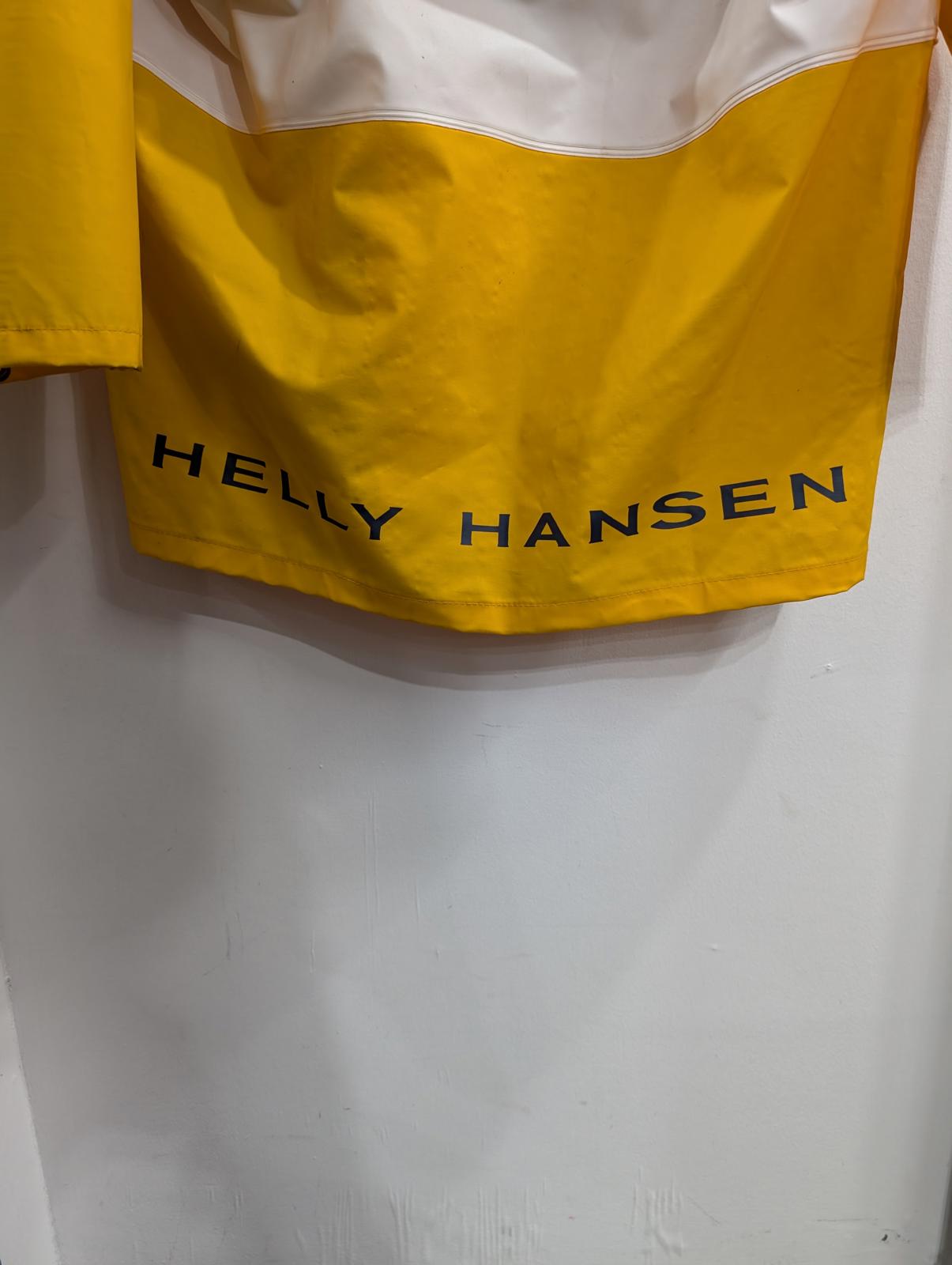 Helly Hansen Jacket Small XS Waterproof Oilskin Anorak Vintage 90s Pvc Raincoat