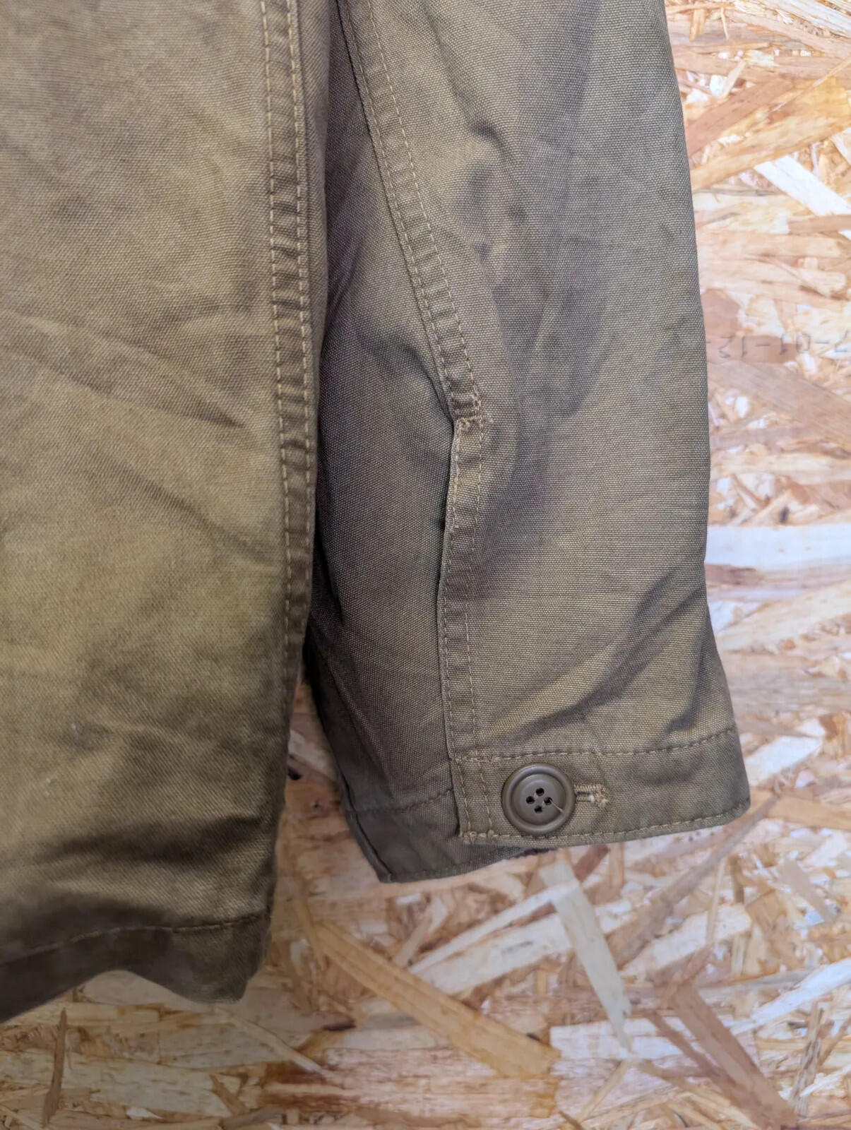 Filson Canvas Outfitter Jacket Men XXXL Kangaroo Brown Button Cord Detroit USA
