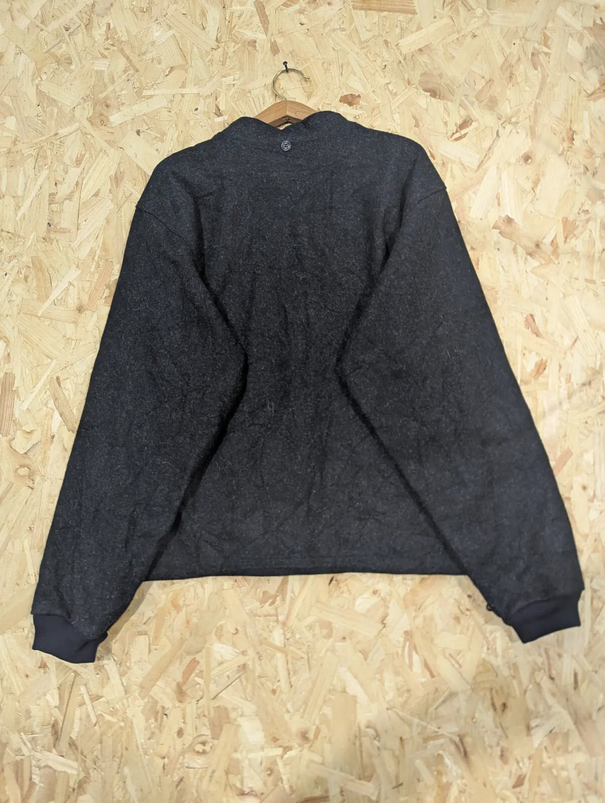 Filson 122 Jacket Liner Jacket Mens XXL Mackinaw Wool Charcoal Zip Bomber USA