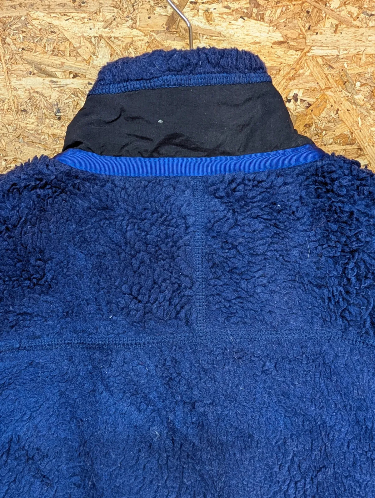 Vintage Patagonia Retro-X Fleece Vest Mens Large Blue Gilet Full Zip Synchilla