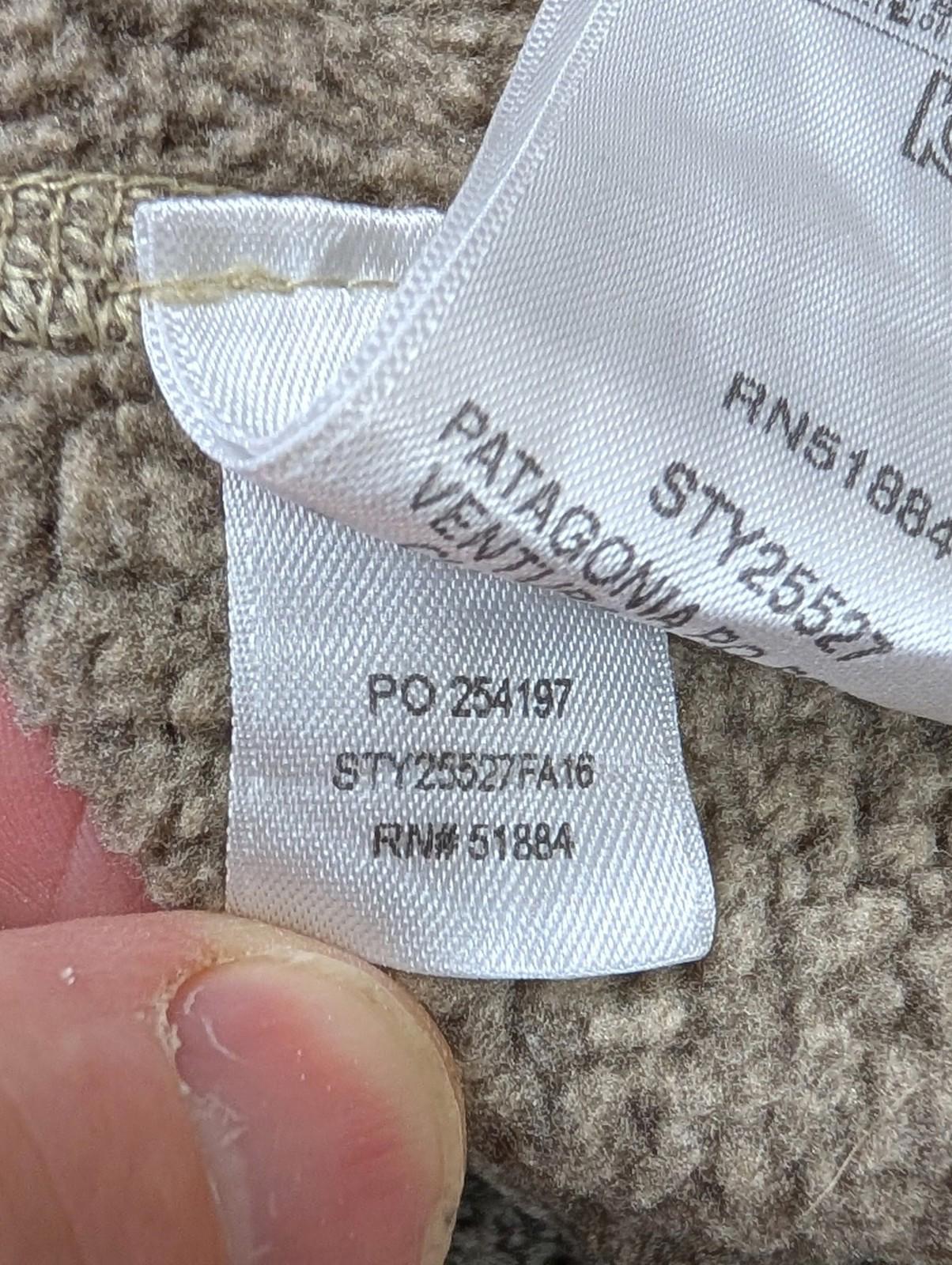 Patagonia Better Sweater Fleece Jacket Large Men Oatmeal Brown Full Zip Hiking