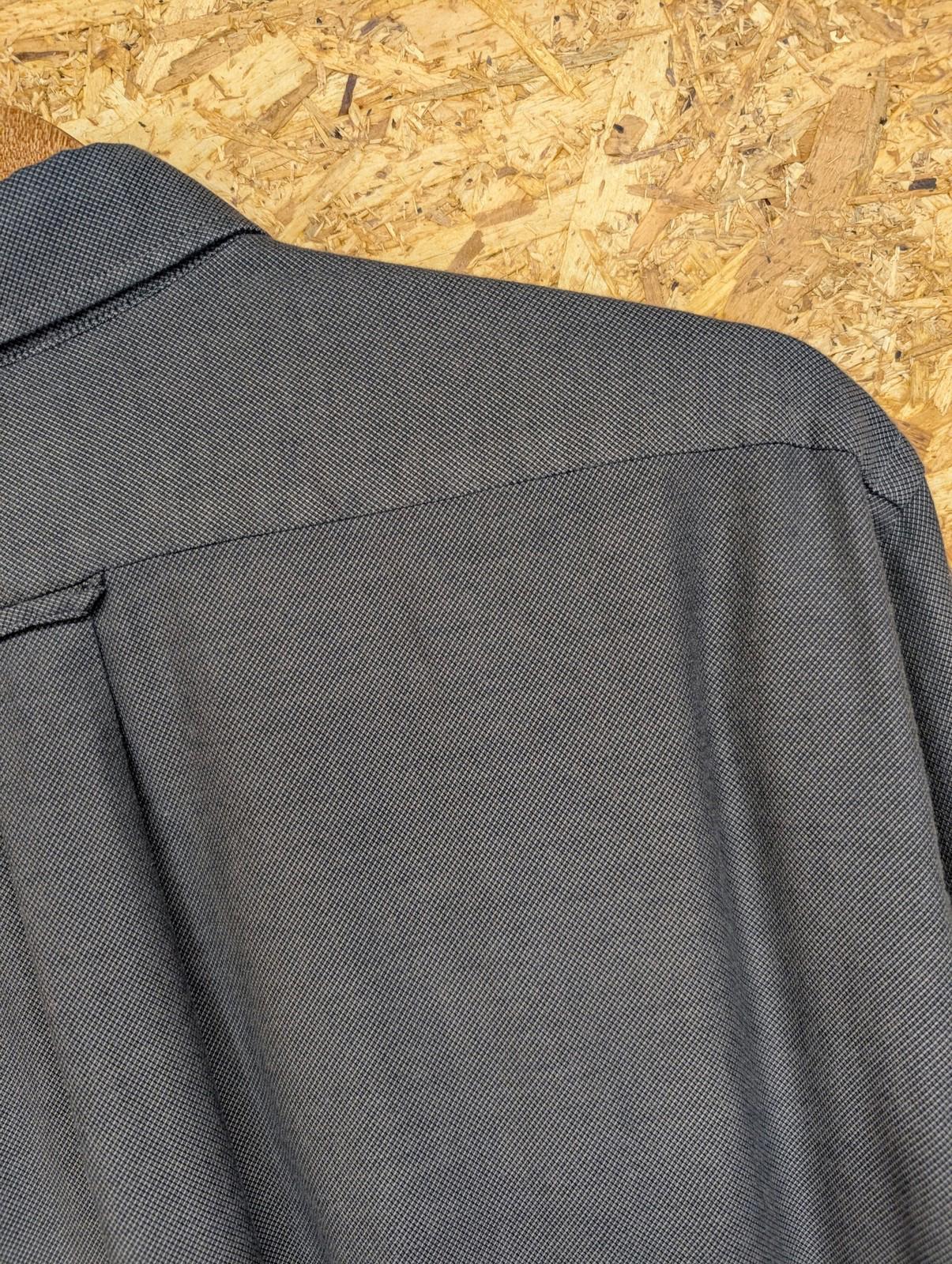 Lacoste Shirt Large 42 Men Long Sleeve Grey Cotton Casuals Button Collar France