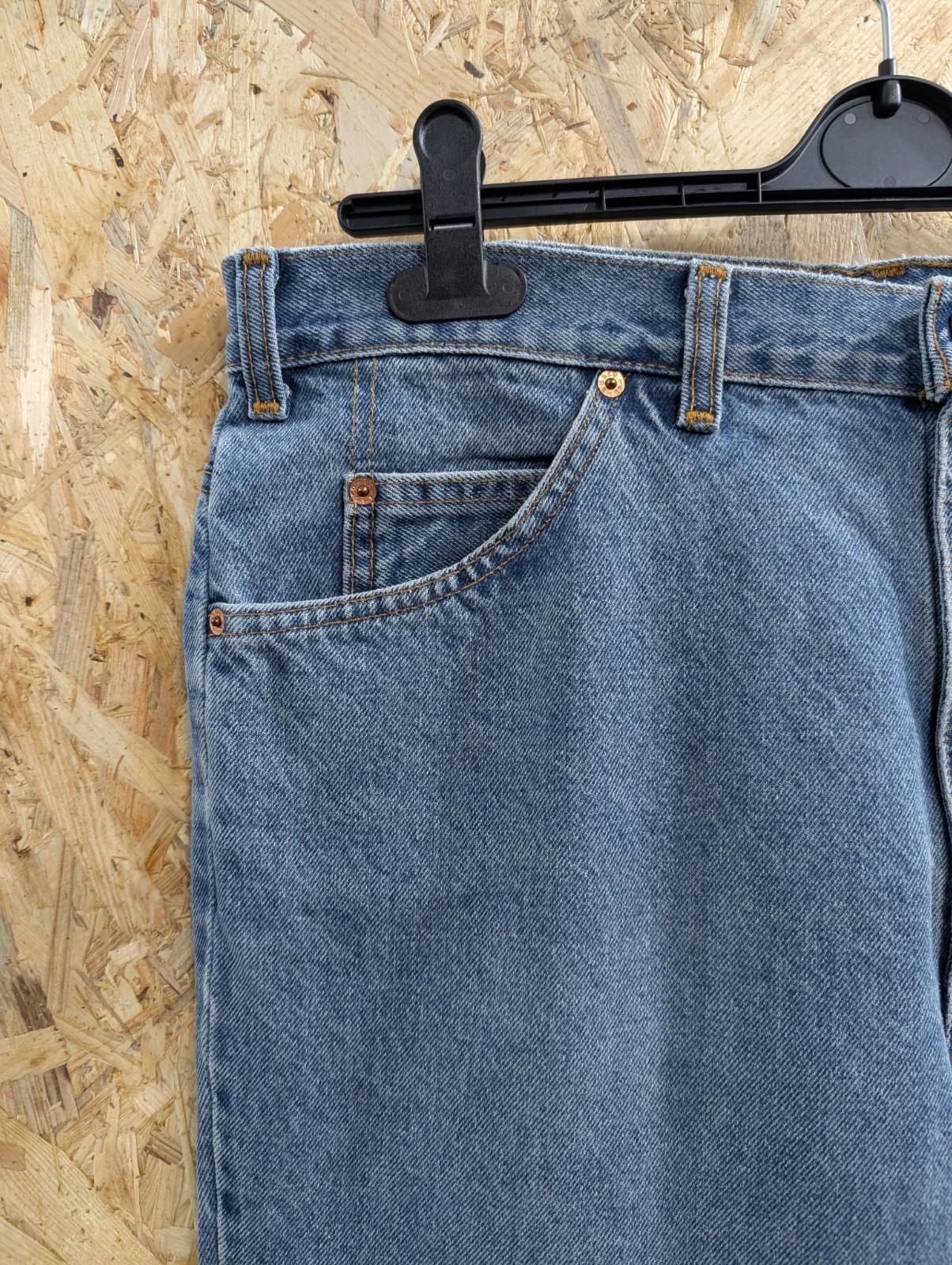 Levis 617 Jeans W38 L30 Canada Made Orange Tab Vintage 90s Blue Denim Zip Fly