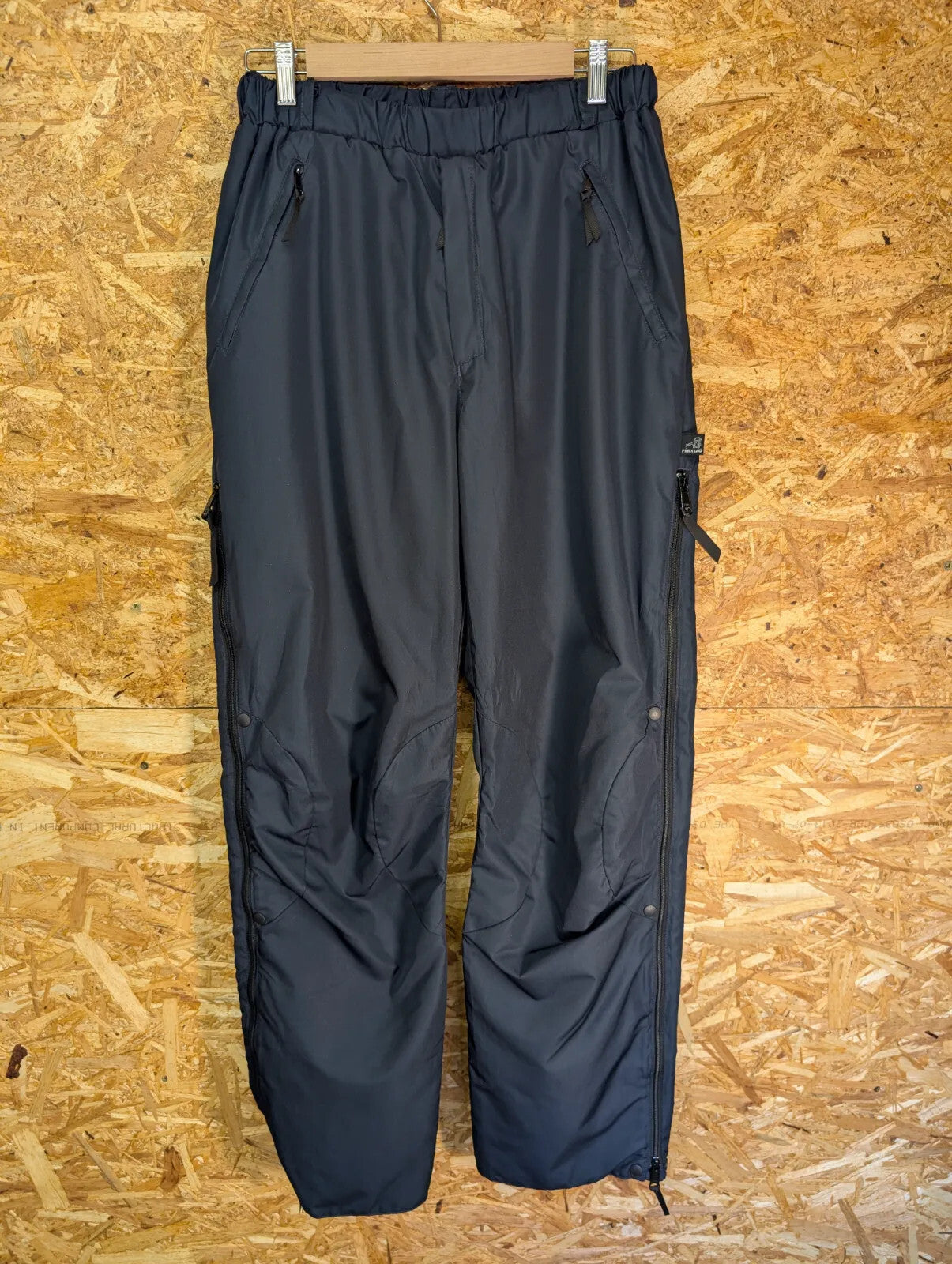Paramo Analogy Waterproof Trousers Men Medium Navy Blue Nylon Outdoor Hiking Zip