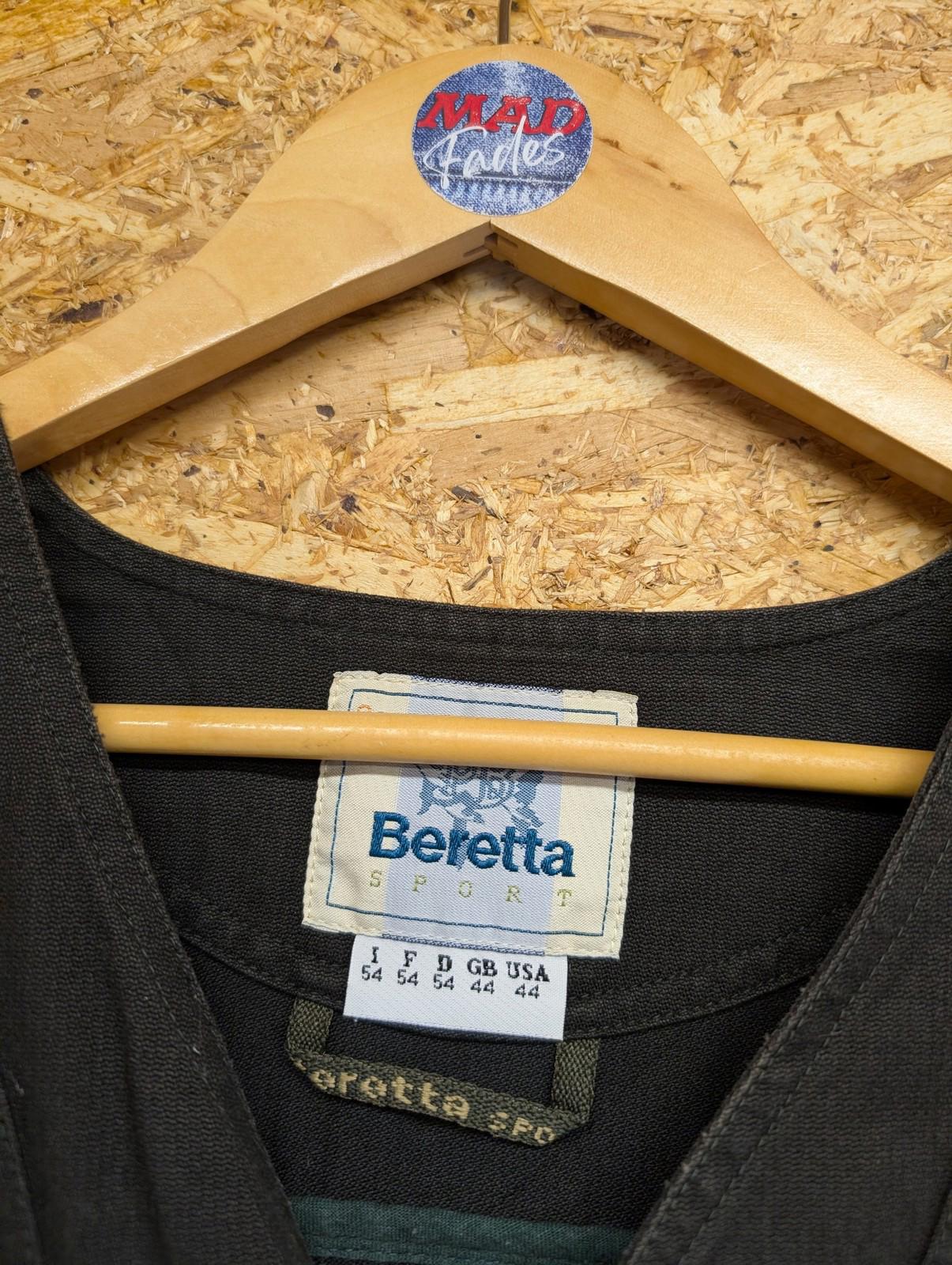 Beretta Shooting Vest 44 XL Men Outdoor Hunting Pockets Black Tactical Waistcoat