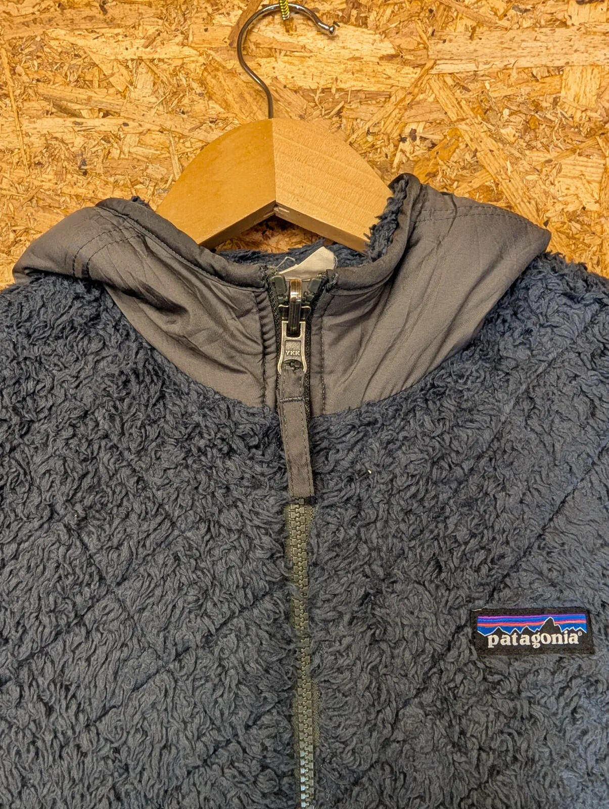 Patagonia Reversible Fleece Vest Womens XS Charcoal Grey Gilet Full Zip Hooded
