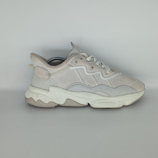 Adidas Ozweego Trainers Off White Cloud Cool Cream Beige Lace UK 8 Eur 42