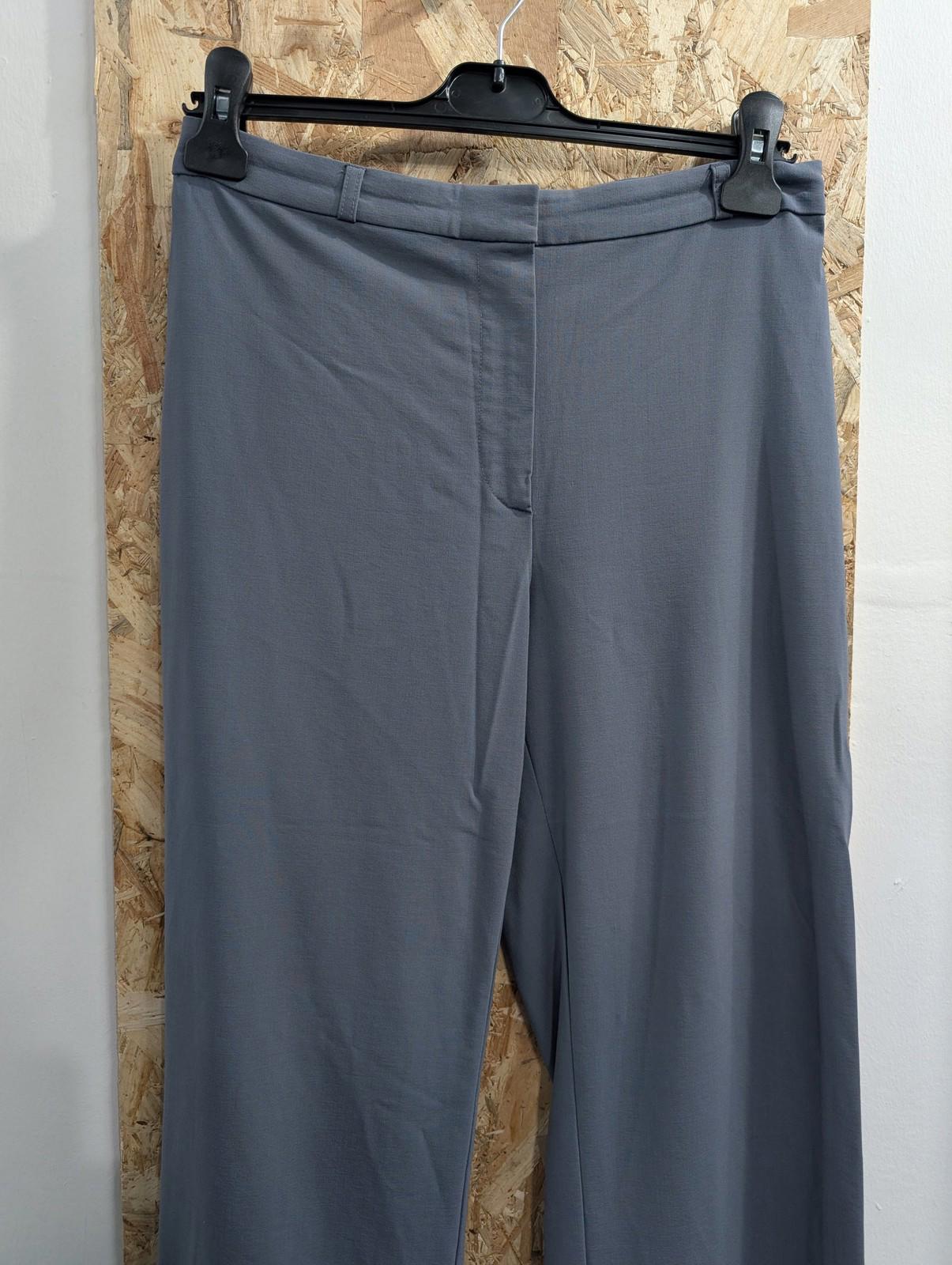Emporio Armani Trousers W28 L34 UK 10 Women Wool Grey Italy Made Vintage Y2K