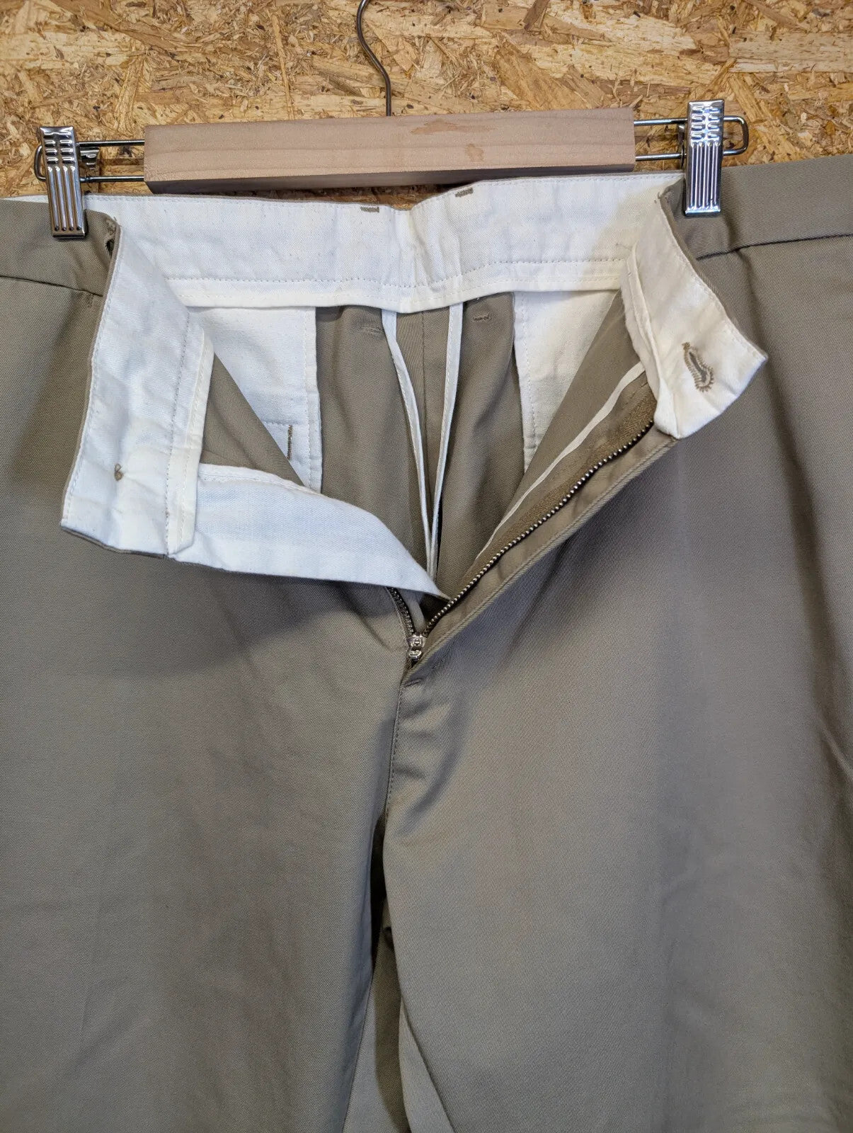 Carhartt Johnson Pant Chino Pants Mens W40 L32 Khaki Cotton Workwear Straight