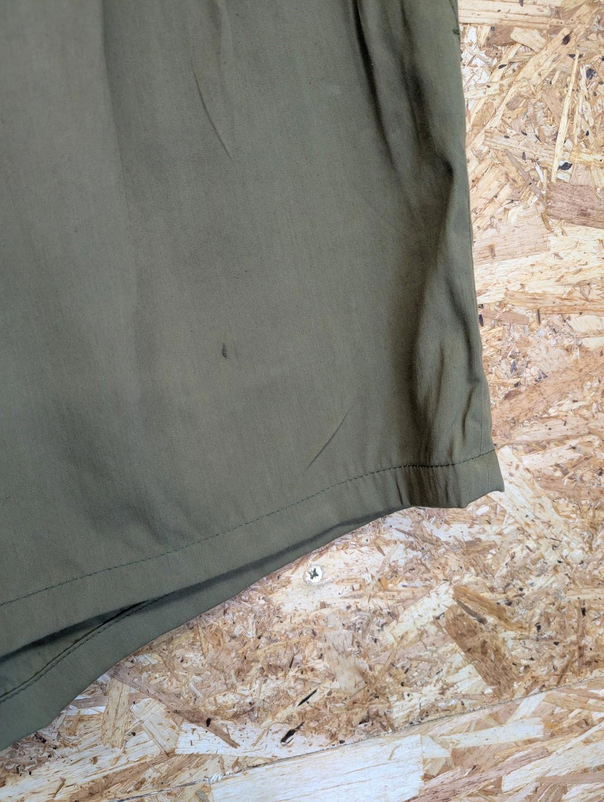 Burberry Shorts W38 Mens Pleated Tailored Front Olive Khaki Green Vintage 90s