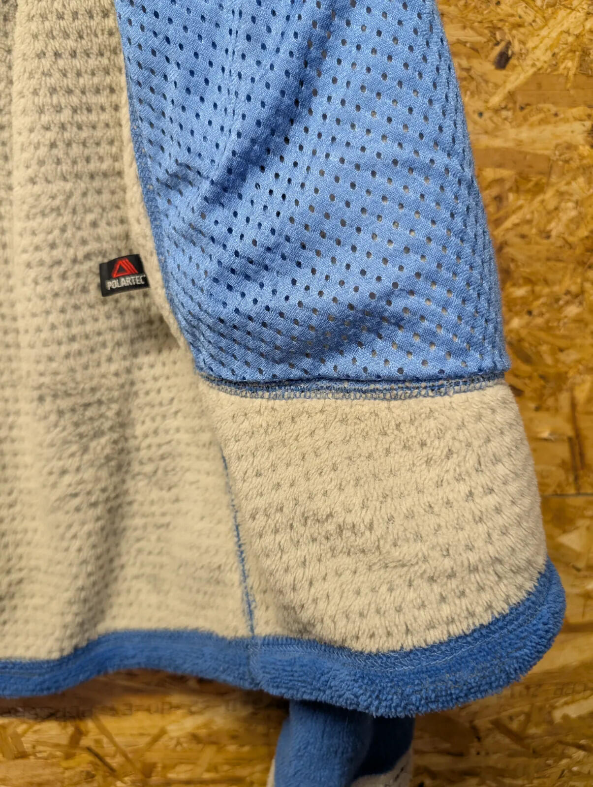 Patagonia R4 Fleece Jacket Womens Medium Blue Made in USA Polartec Full Zip 90s