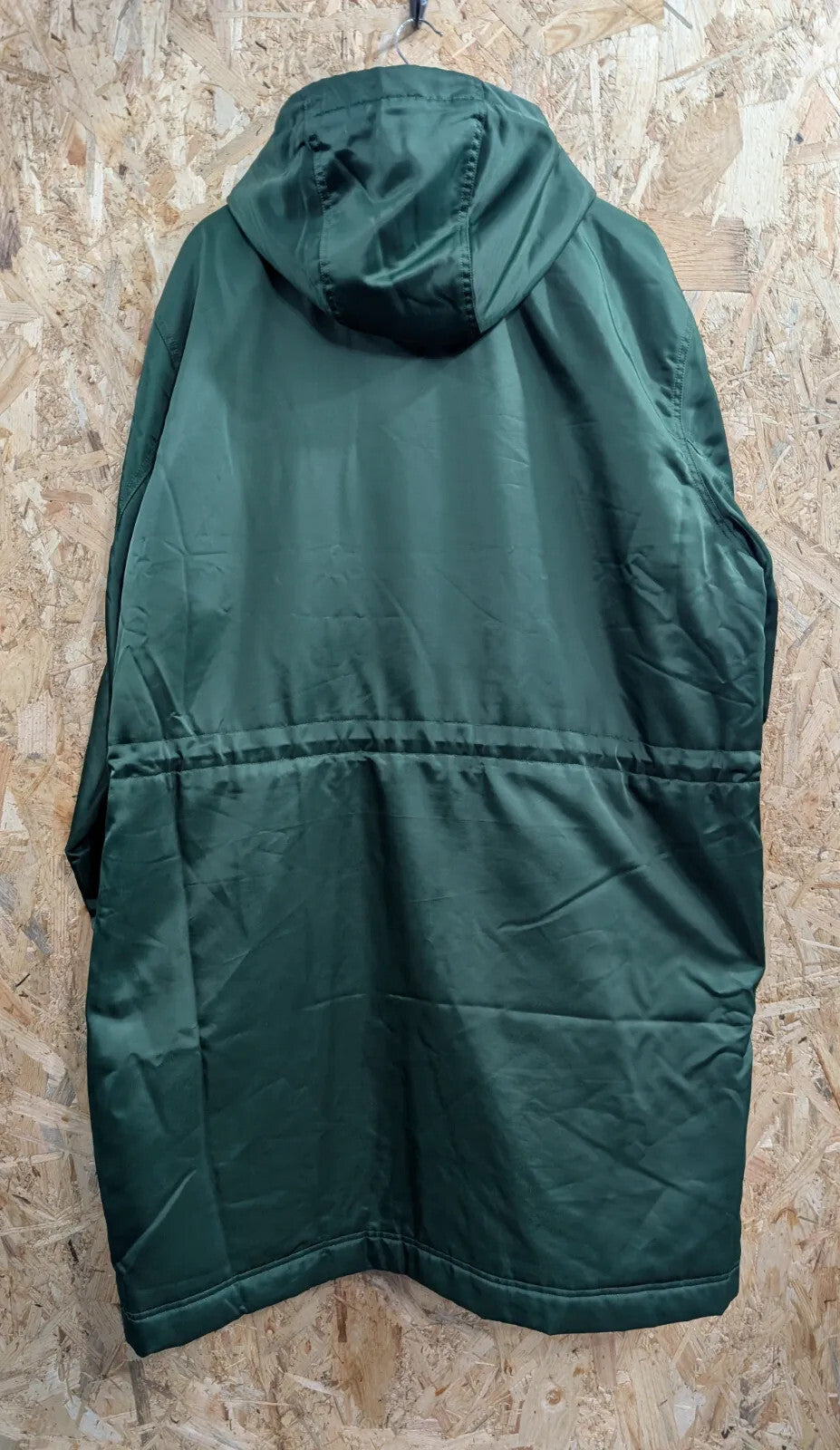 Nike Hooded Jacket  Green Fleece Lined Herren Parka Mens Oversized XL