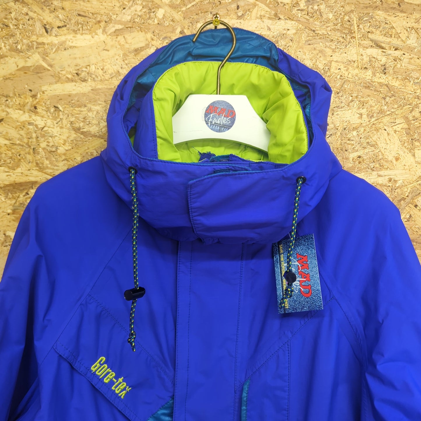 Sprayway Gore-Tex Waterproof Anorak Raincoat Coat Jacket Parka Vintage 90s M