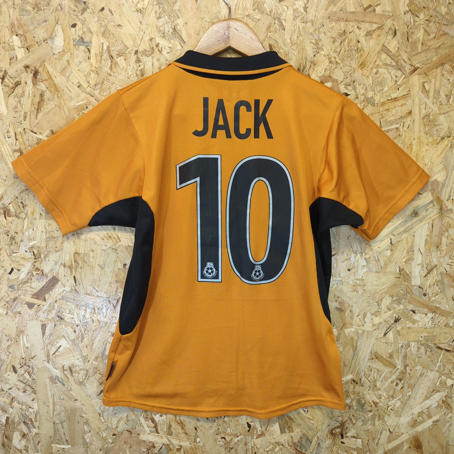 Wolverhampton Wanderers Wolves 2002-2004 Admiral Football Home Top Kids 11-12