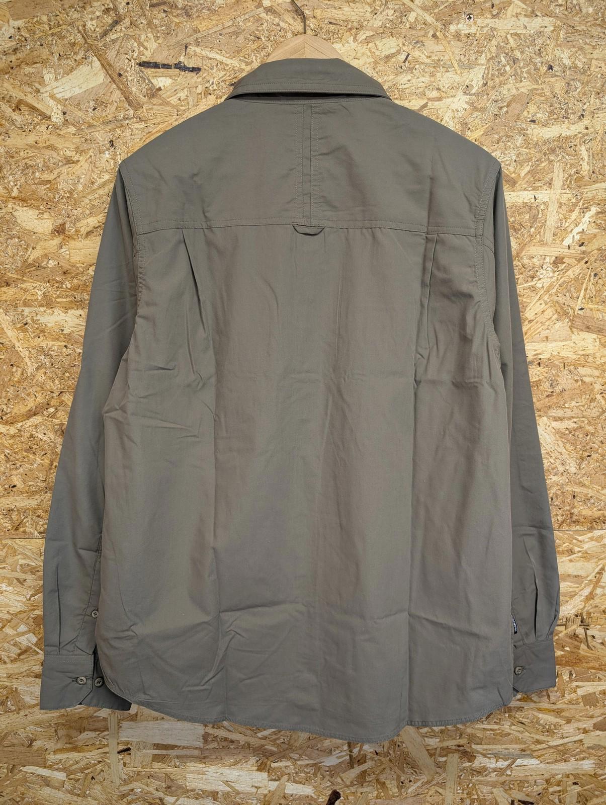 Craghoppers Nosillife Shirt Medium Men Kiwi Long Sleeve Outdoor Adventure Pebble