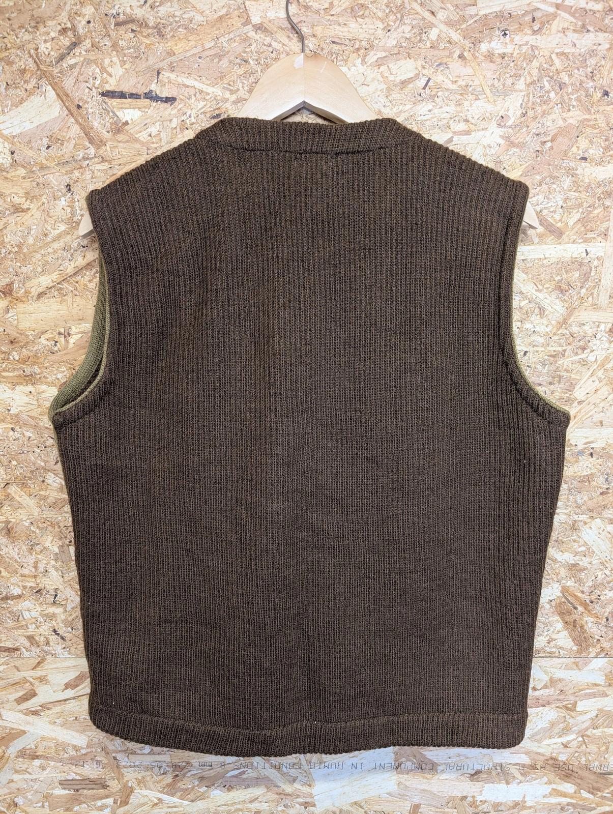 Valentino Vest Seze Medium Women Jeans Collection Knit Wool Vintage 90s Italy