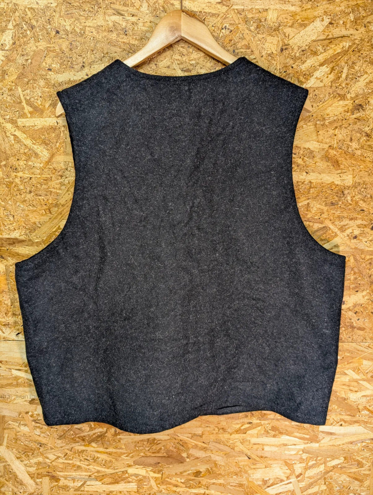 Filson Mackinaw Wool Vest Mens 2XL Charcoal Grey Body Warmer USA Made Heritage
