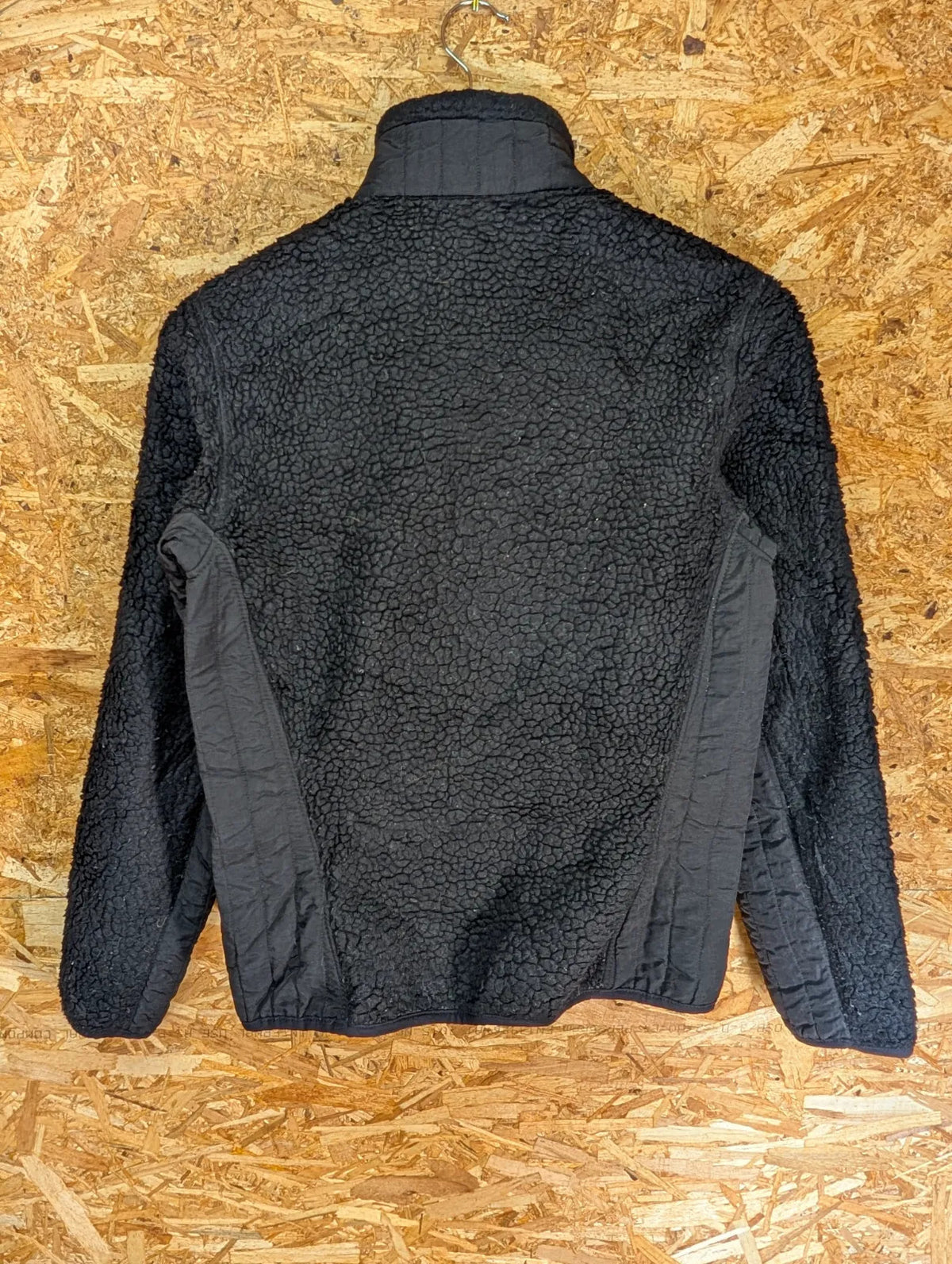 Patagonia Retro-X Fleece Jacket Womens XS Black Sherpa Synchilla Deep Pile Zip