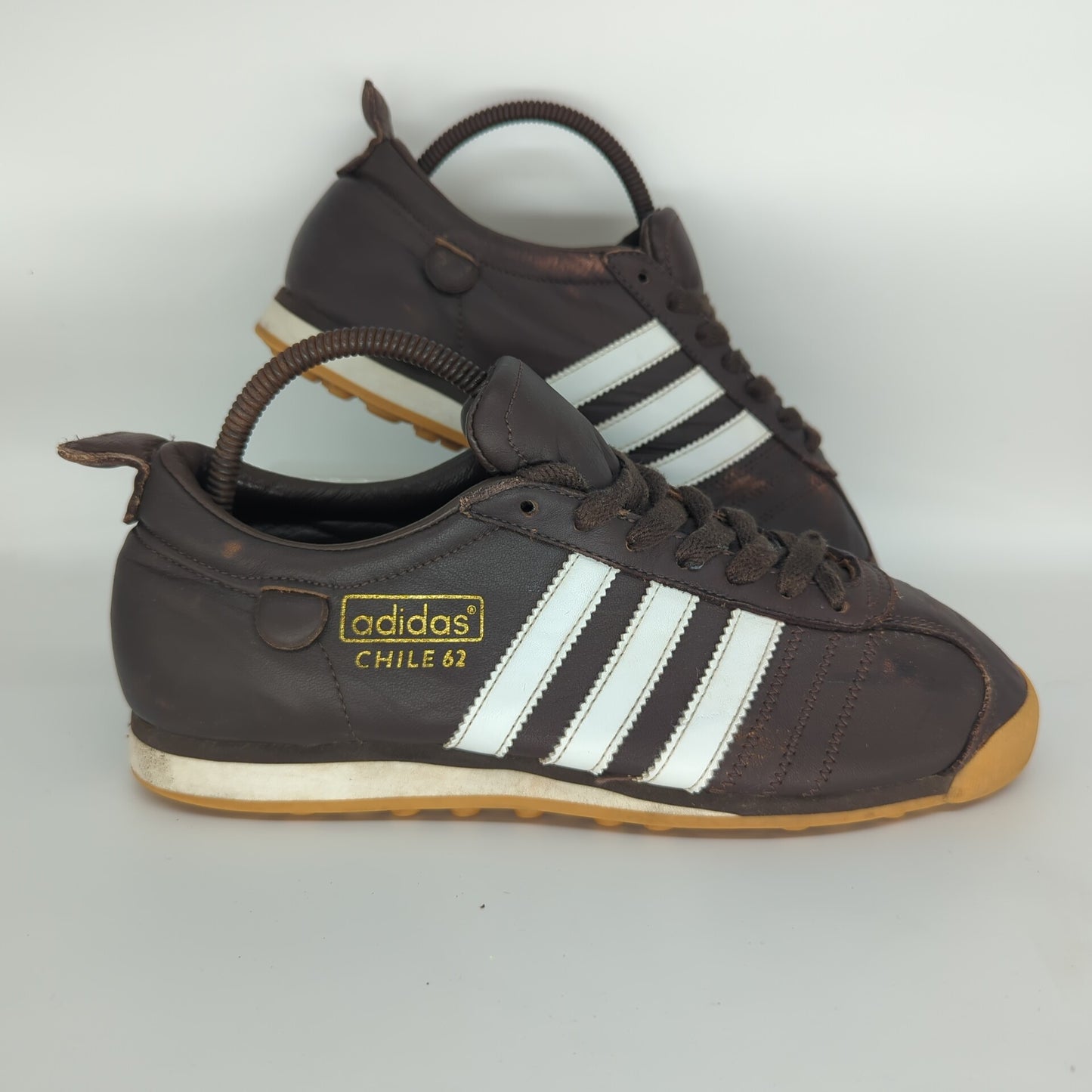 2007 Adidas Originals Chile 62 Brown White Gum Rare OG Vintage UK 6 Eur 39