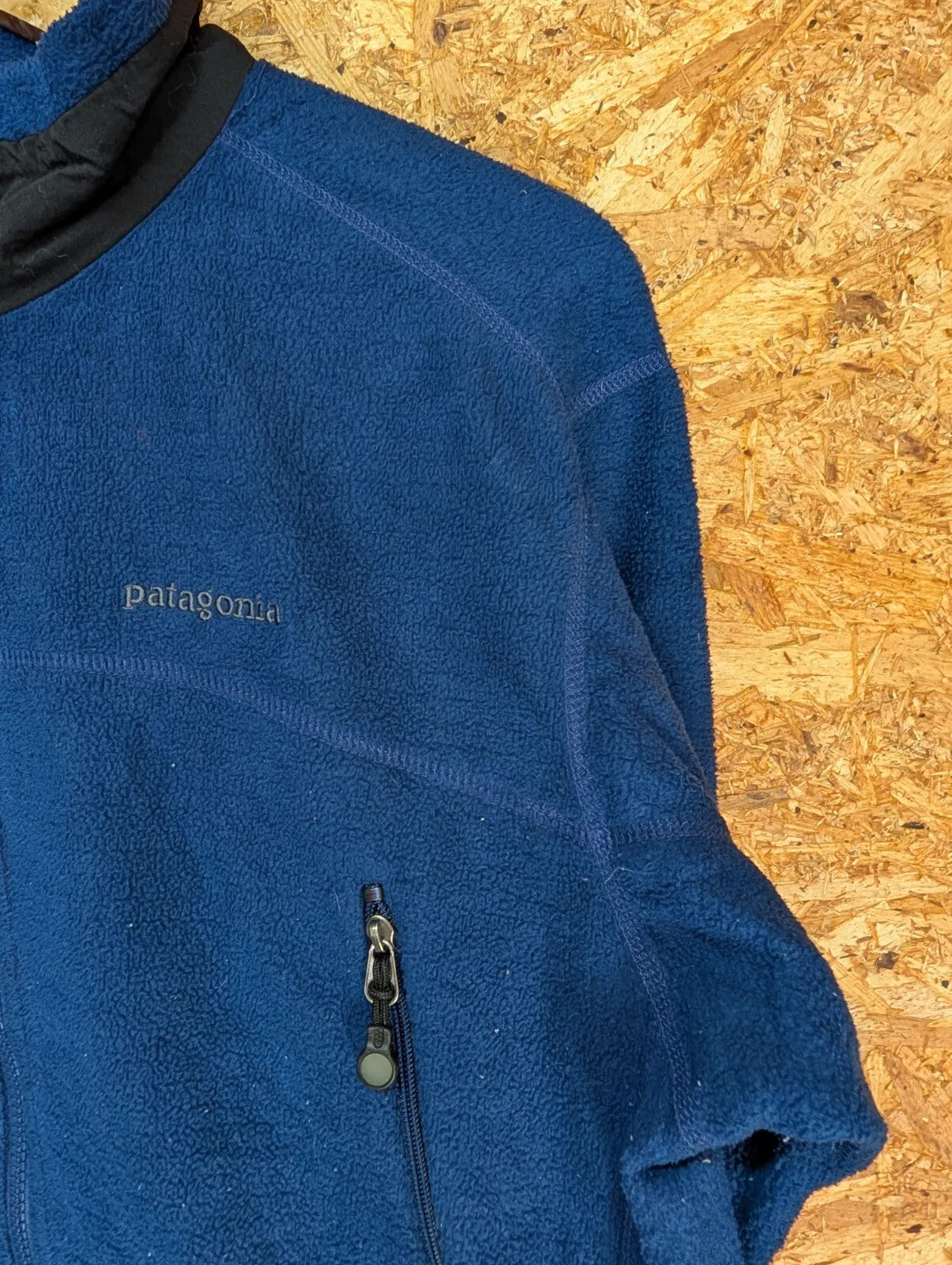Patagonia R3 Radiant Fleece Jacket Mens Medium Teal Blue Full Zip Synchilla